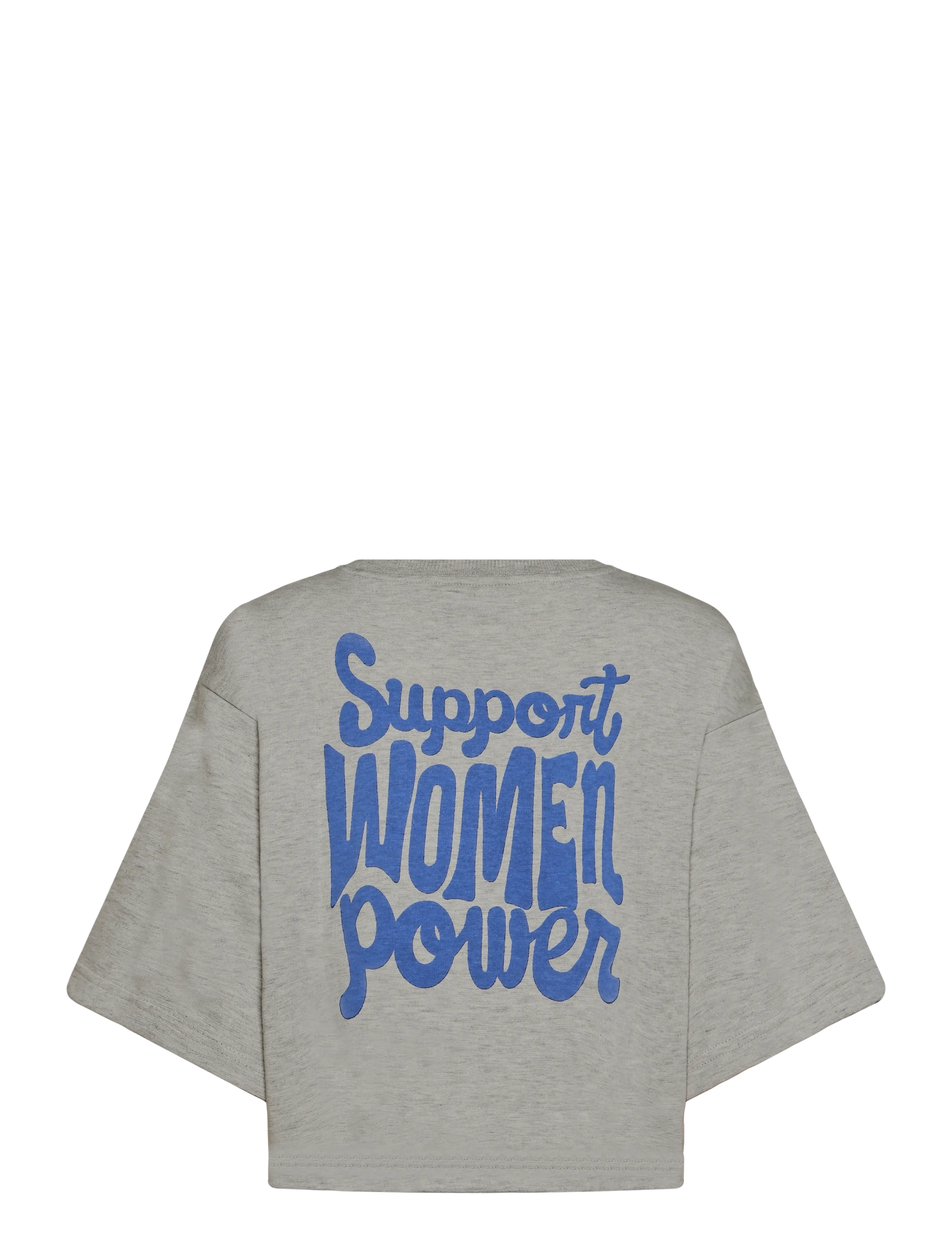 Lollys Laundry - DanLL Boxy Sweatshirt 3/4 - light grey melange - 1