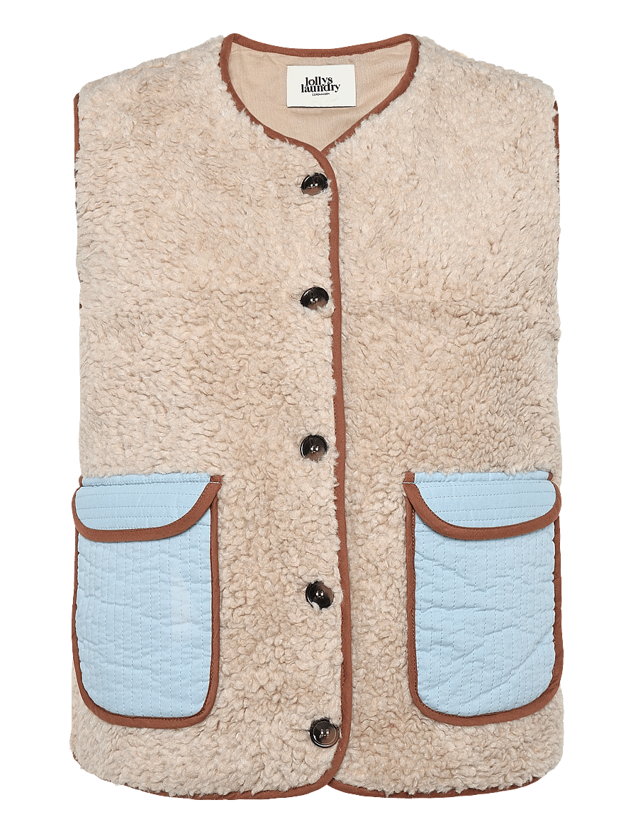 Lollys Laundry - JaceLL Vest SL - light blue - 0