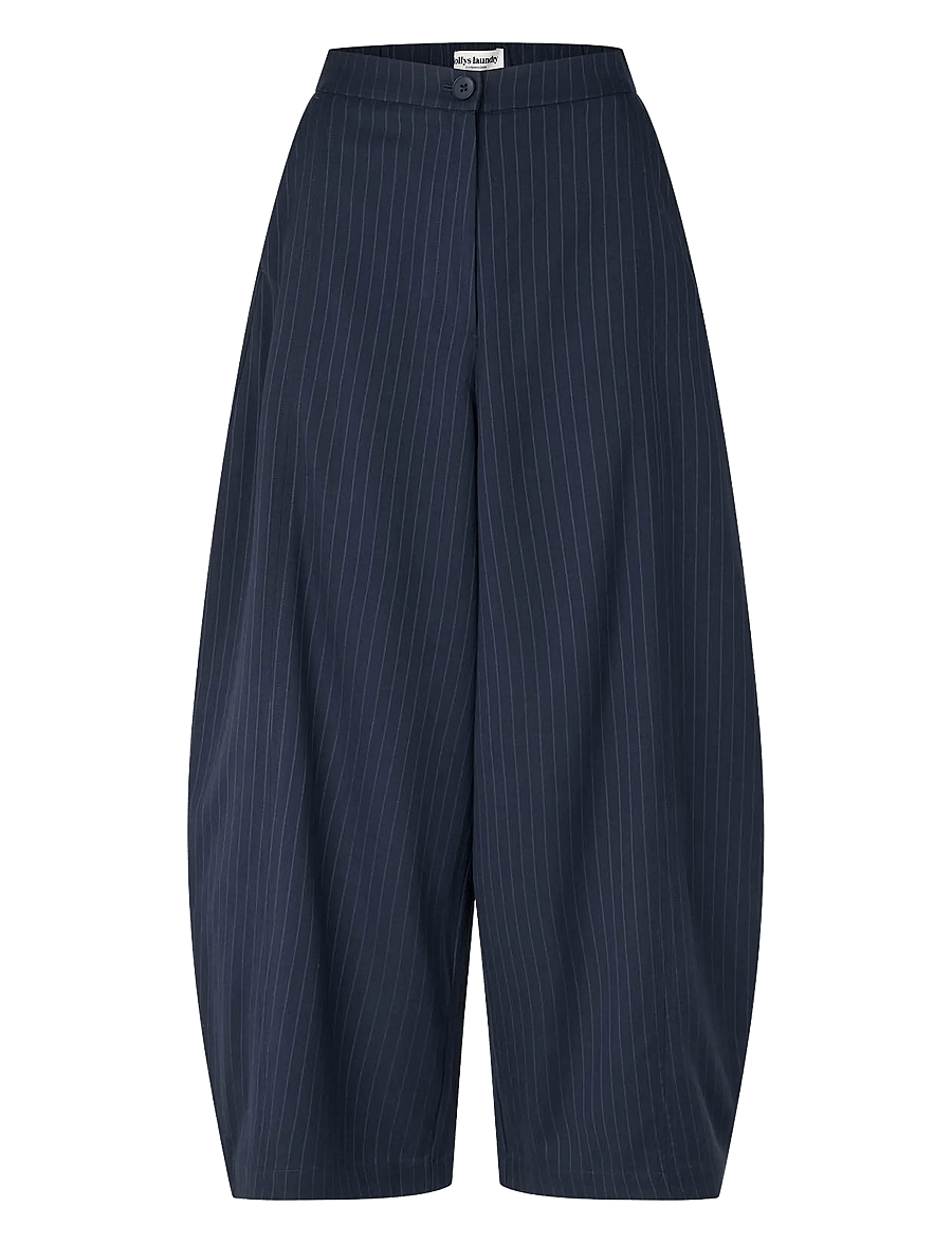 Lollys Laundry - BambusLL Pants - barrel-bukser - dark navy - 1