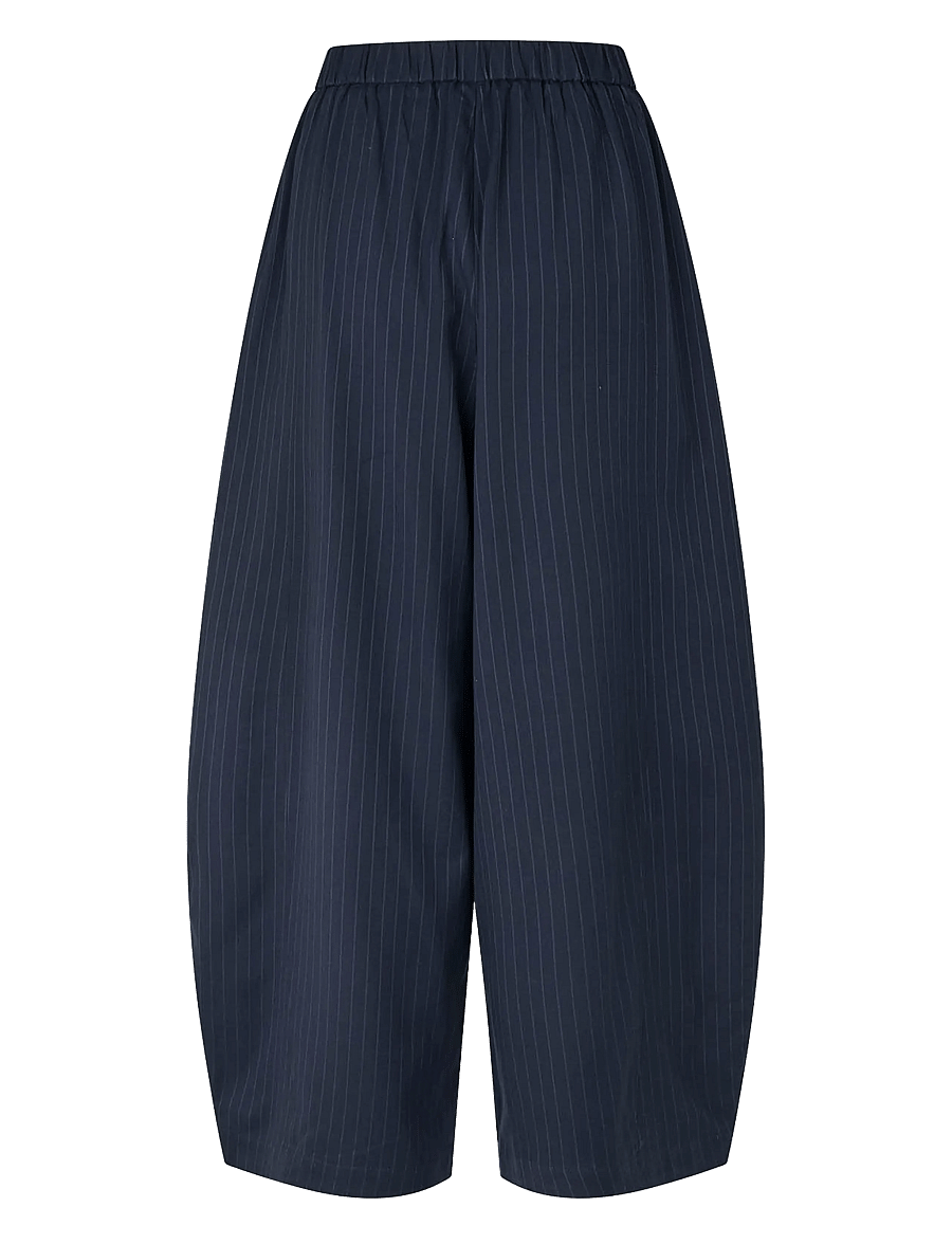 Lollys Laundry - BambusLL Pants - barrel-bukser - dark navy - 2