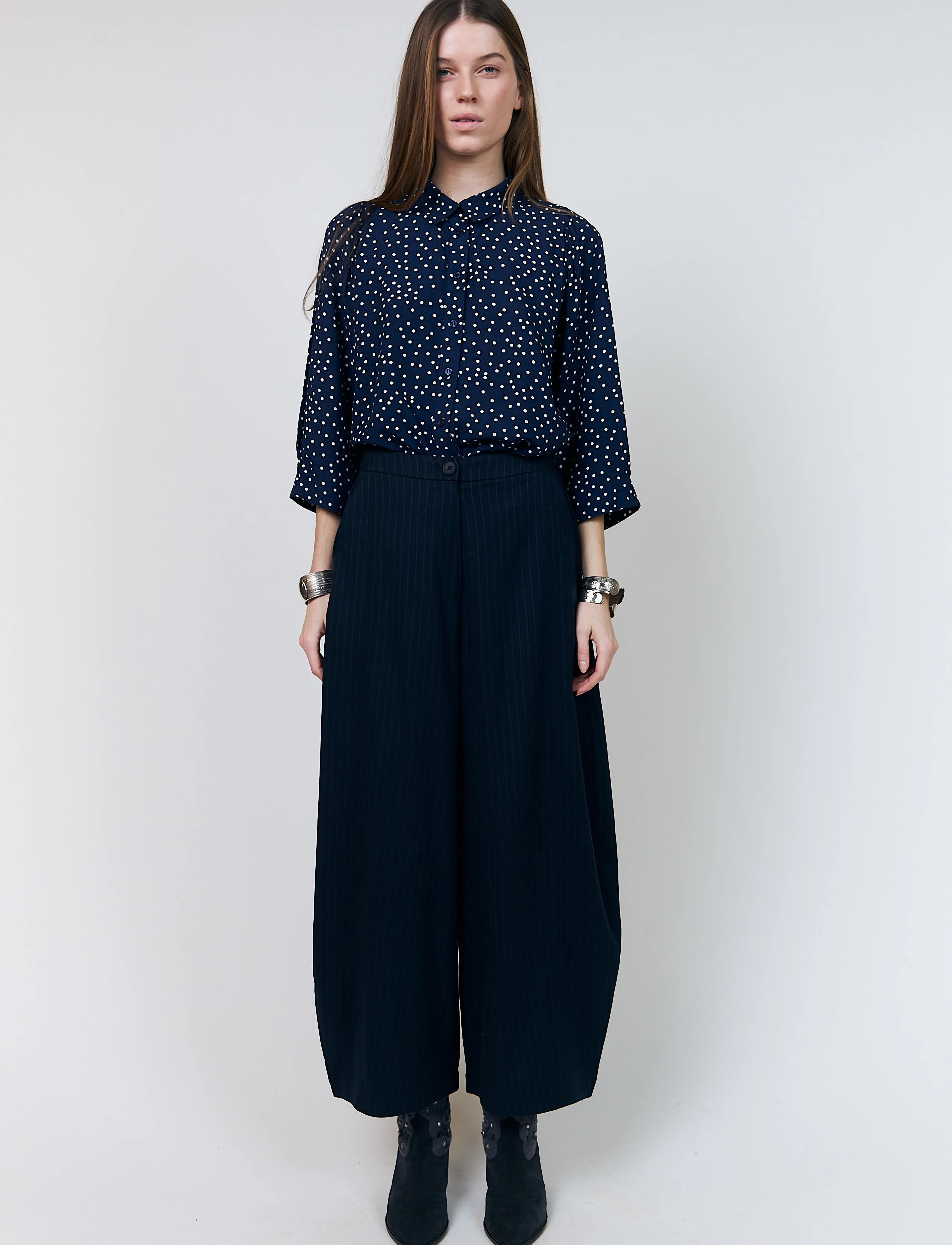 Lollys Laundry BambusLL Pants - Bukser - DARK NAVY / navy