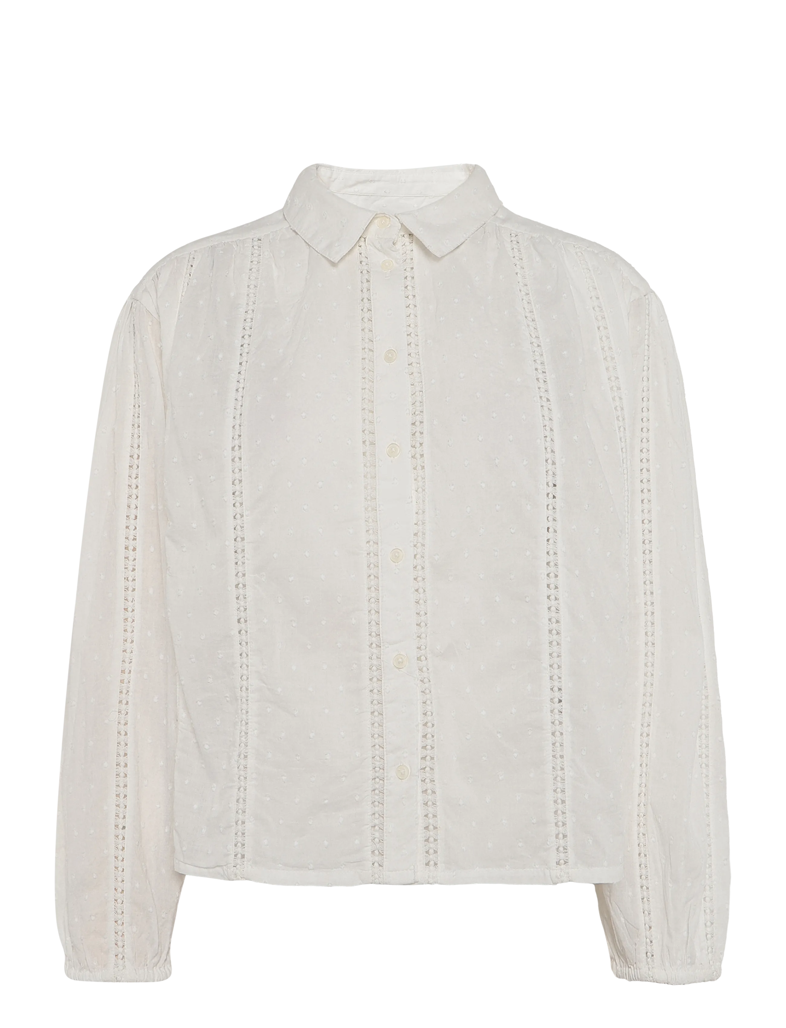 Lollys Laundry EmLL Shirt LS - Lollys Laundry - CREME / cream