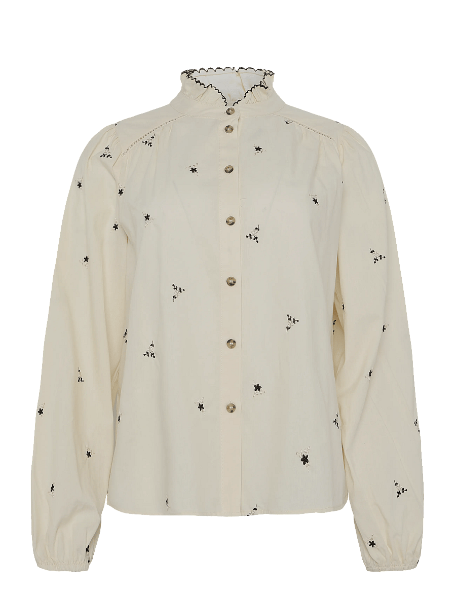 Lollys Laundry - AlessandraLL Shirt LS - långärmade skjortor - flower print - 0