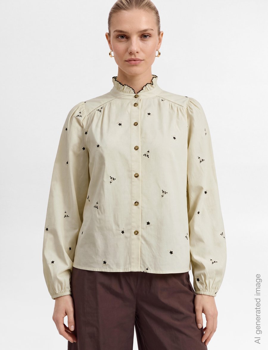 Lollys Laundry - AlessandraLL Shirt LS - langærmede skjorter - flower print - 3