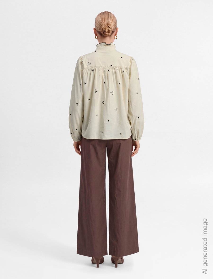 Lollys Laundry - AlessandraLL Shirt LS - langærmede skjorter - flower print - 4