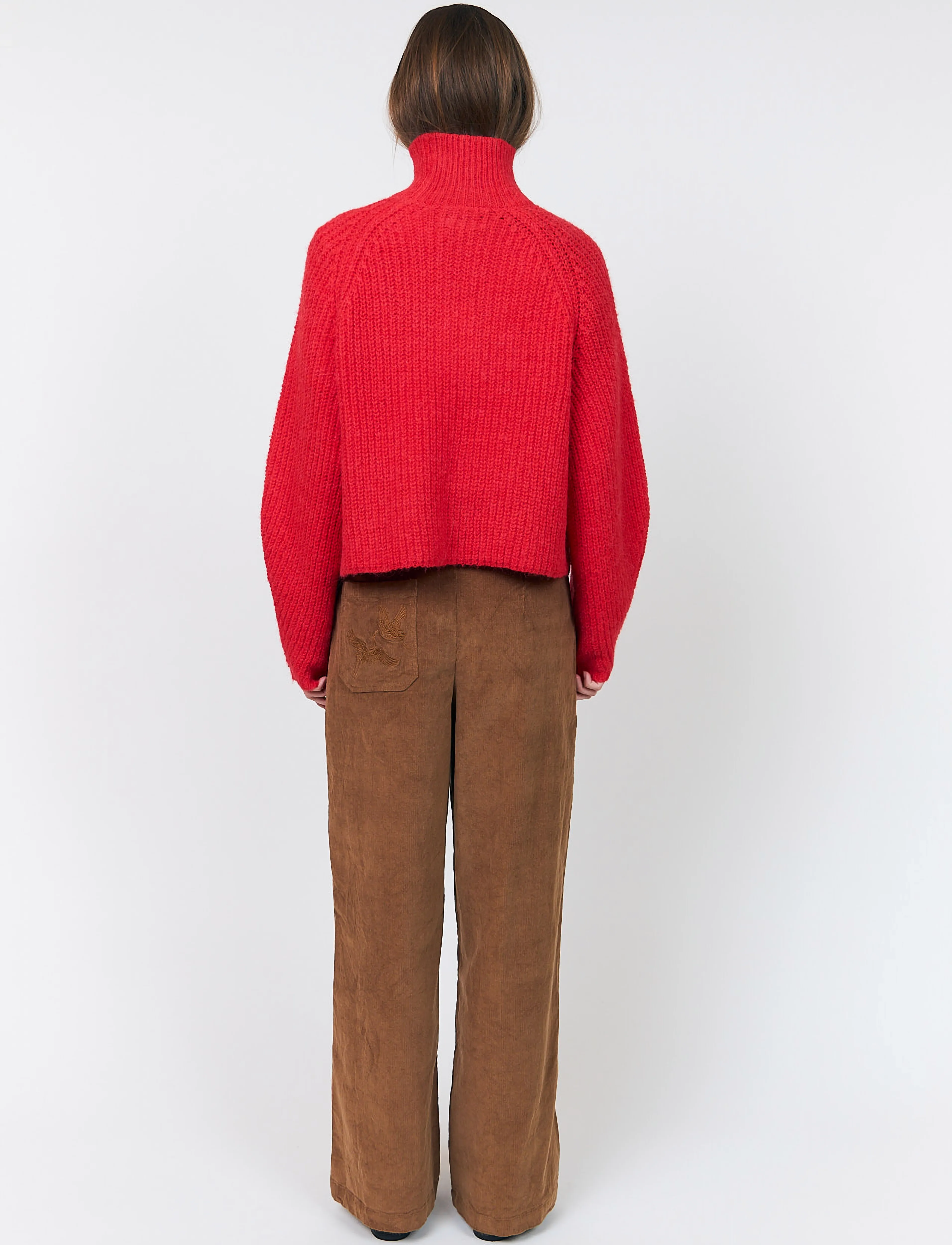 Lollys Laundry - ElioLL Knit Jumper LS - pullover - red - 2