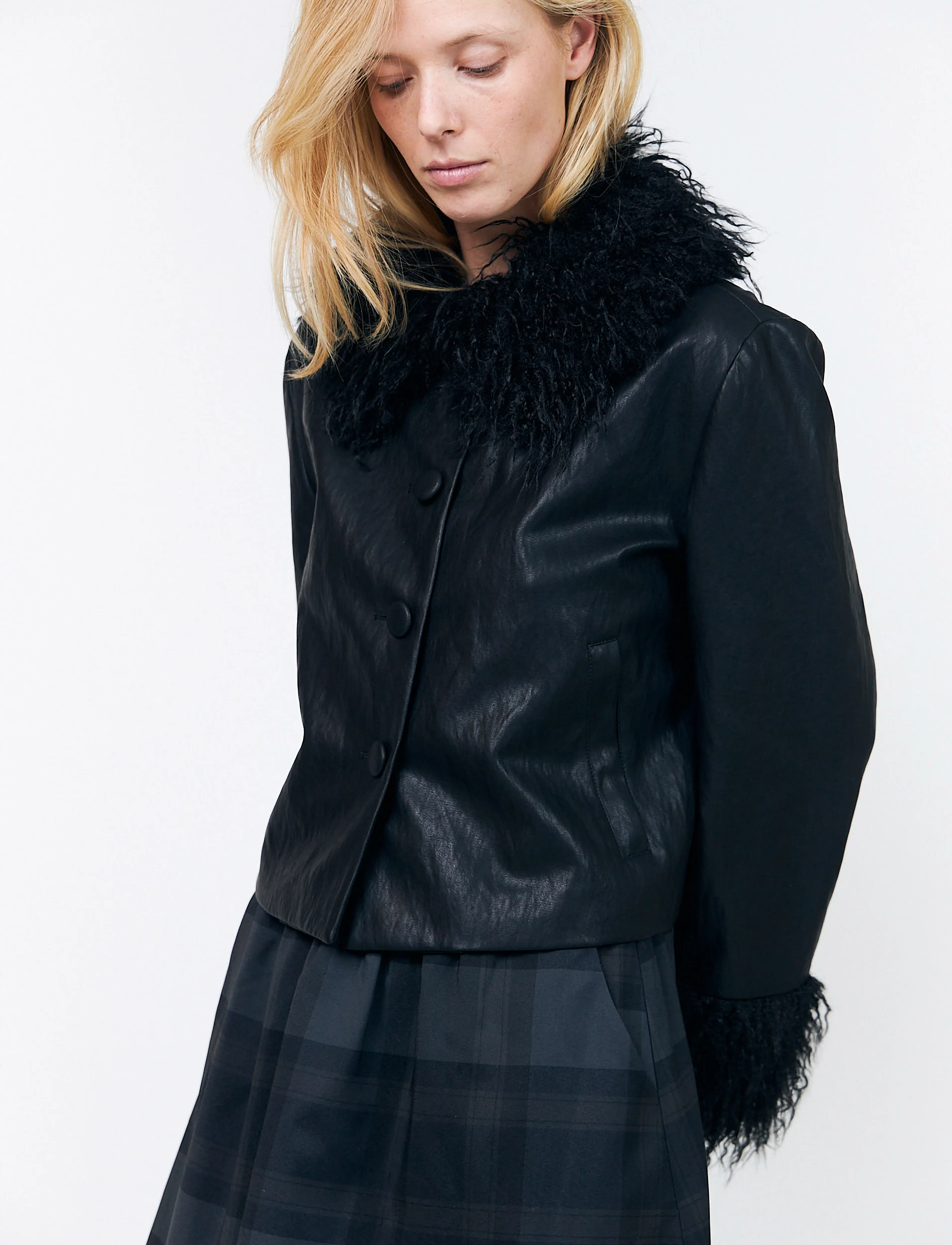 Lollys Laundry TracyLL Jacket LS - Lollys Laundry - BLACK / black