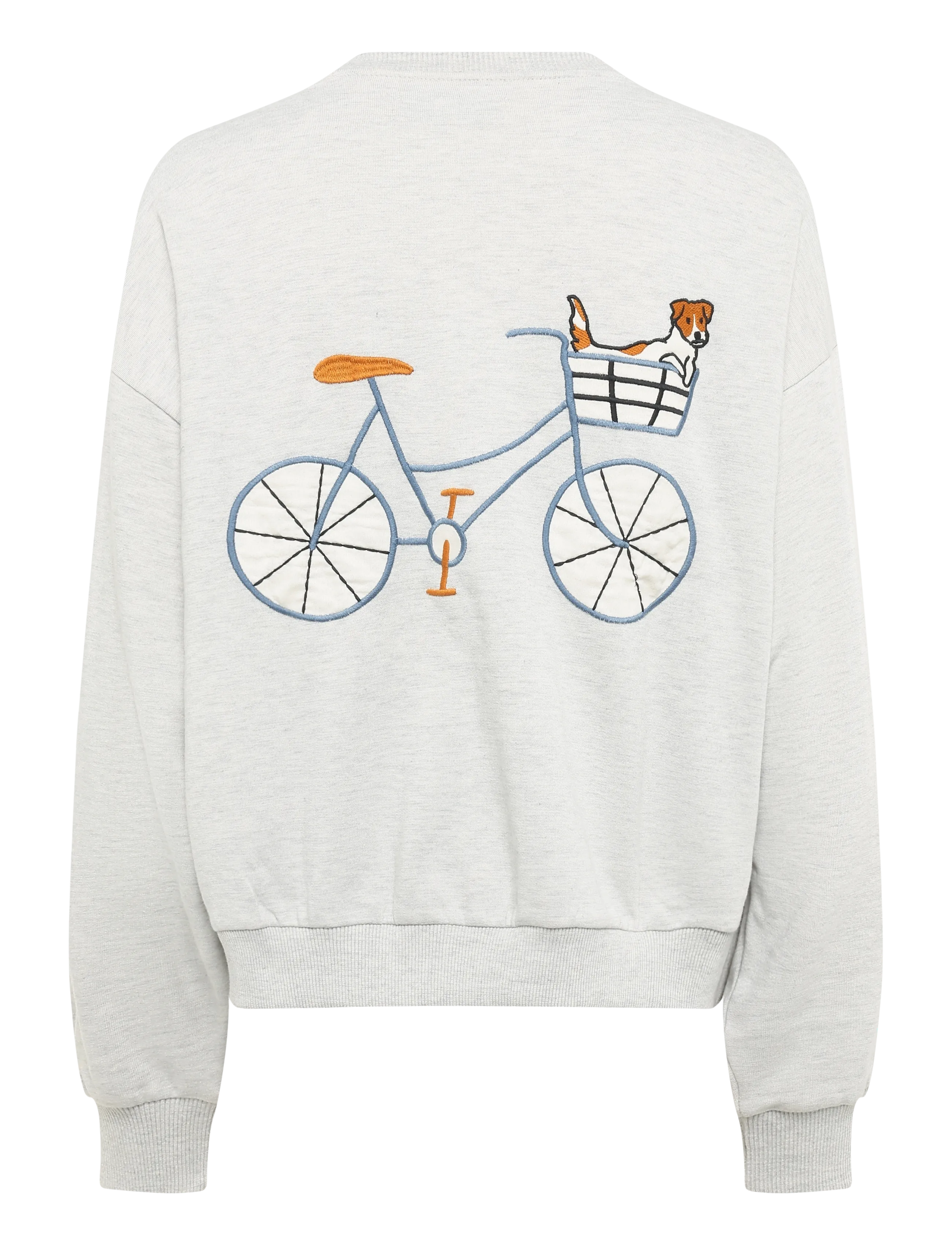 Lollys Laundry - SydneyLL Dog Sweatshirt LS - sweatshirts - light grey melange - 2