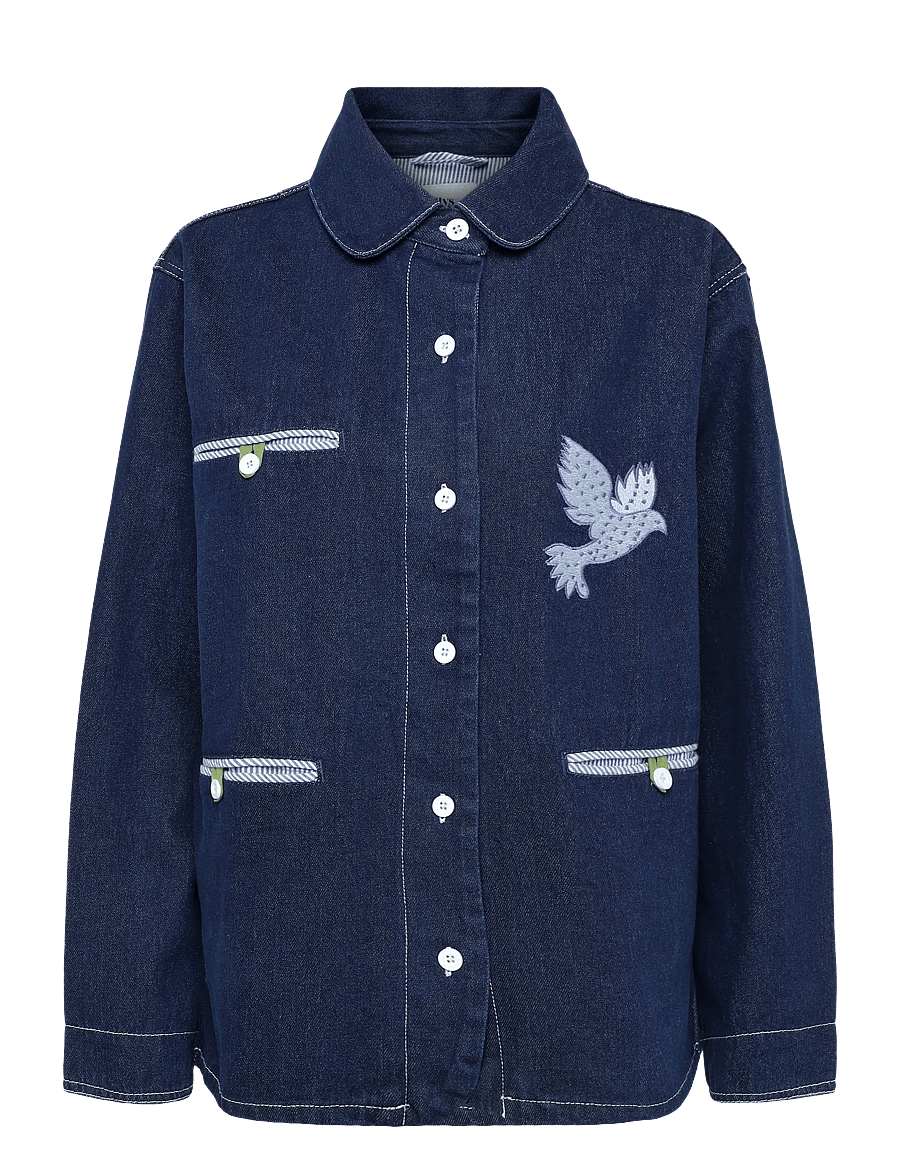 Lollys Laundry - EddaLL Jacket LS - kevadjoped - dark blue - 1