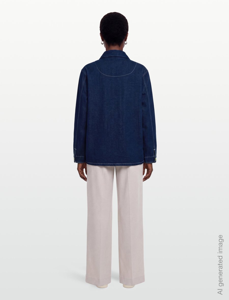 Lollys Laundry - EddaLL Jacket LS - kevadjoped - dark blue - 4