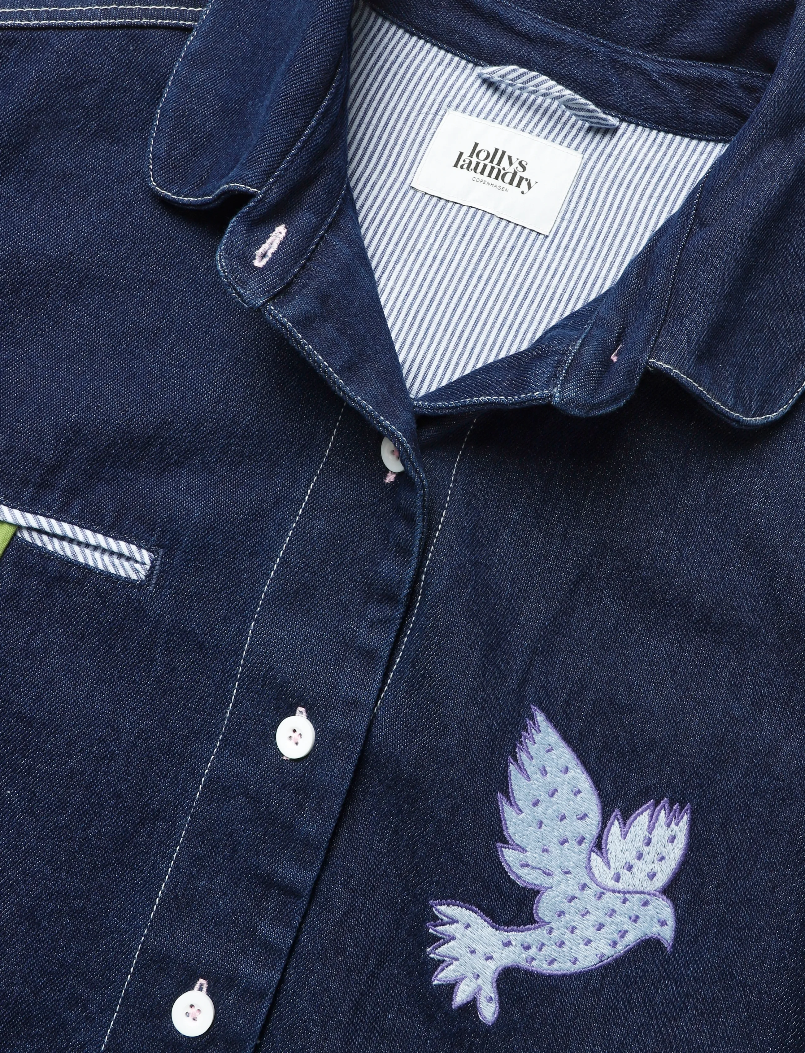 Lollys Laundry - EddaLL Jacket LS - kevadjoped - dark blue - 5