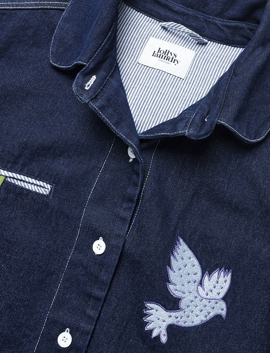 Lollys Laundry - EddaLL Jacket LS - kevadjoped - dark blue - 5