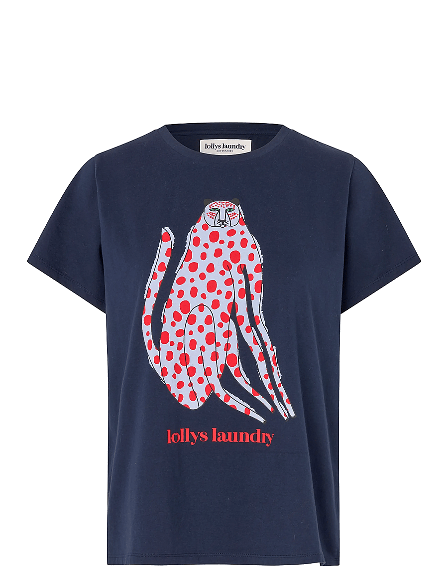 Lollys Laundry - RomaLL Cat T-Shirt - dark blue - 0