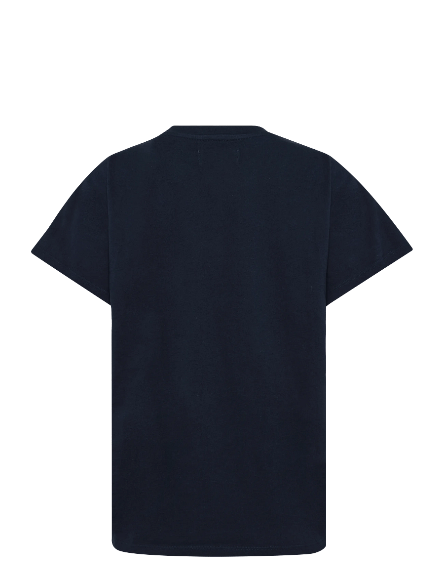 Lollys Laundry - RomaLL Cat T-Shirt - t-shirts - dark blue - 1