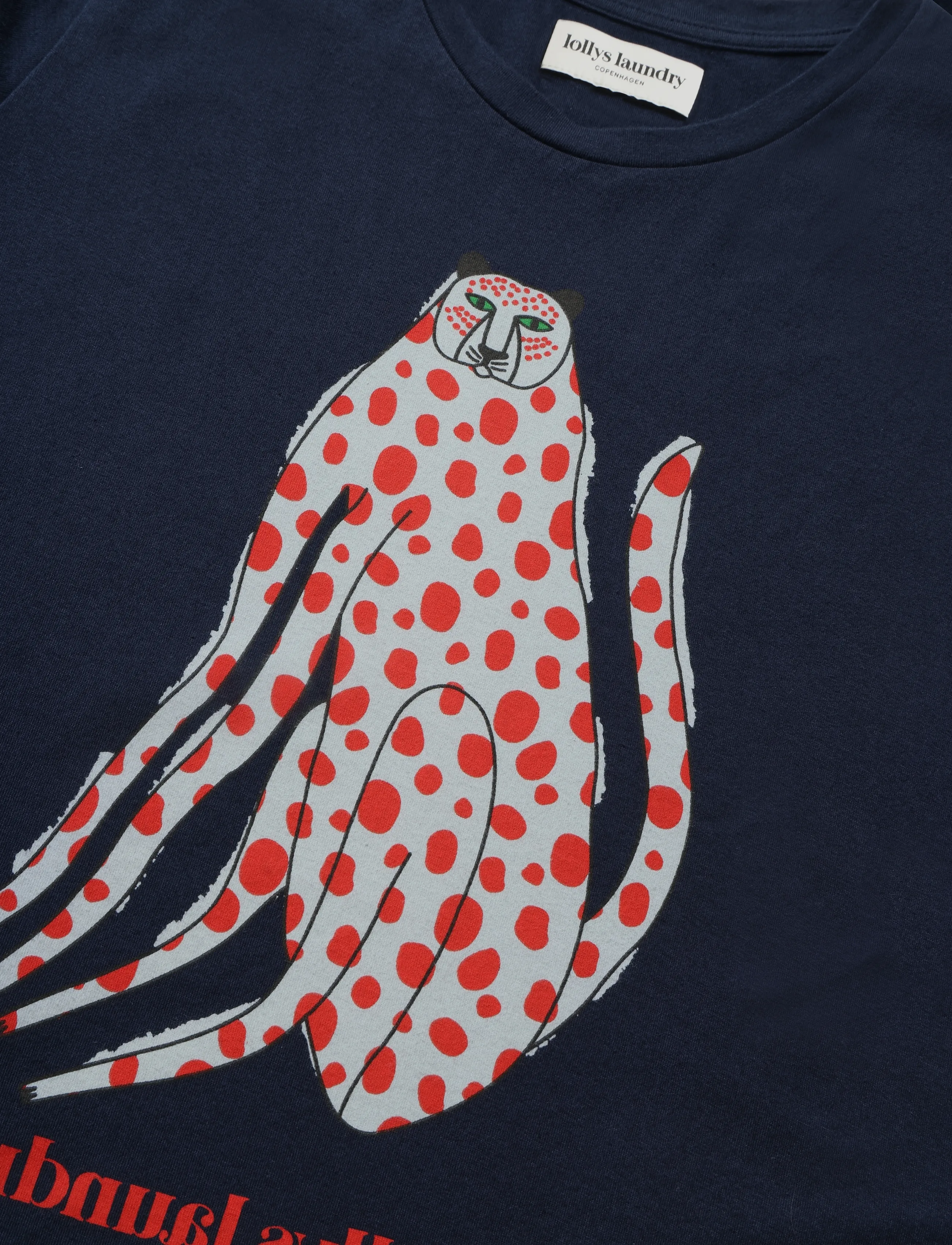 Lollys Laundry - RomaLL Cat T-Shirt - t-shirts - dark blue - 2