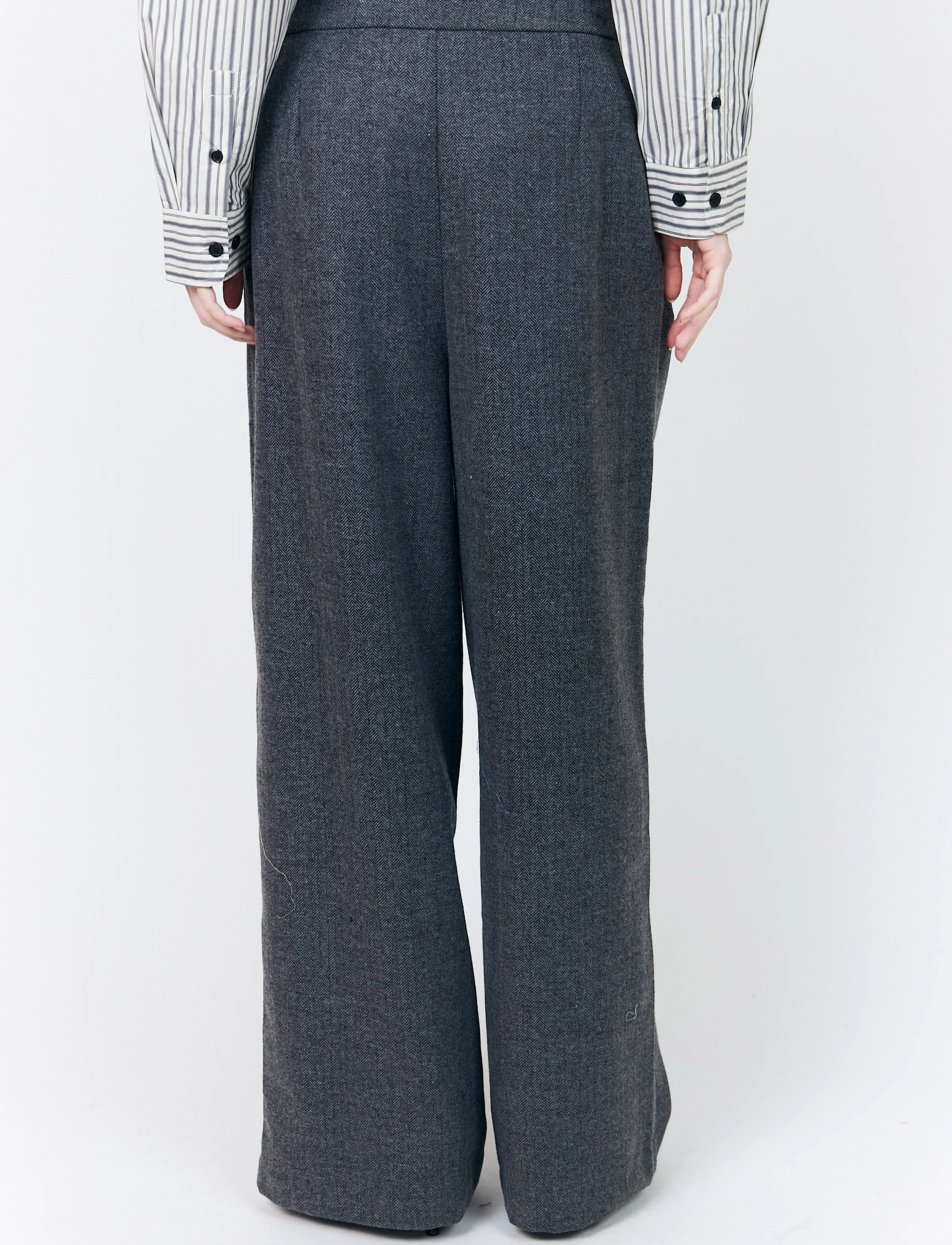 Lollys Laundry - ZolaLL Pants - dark grey melange - 4