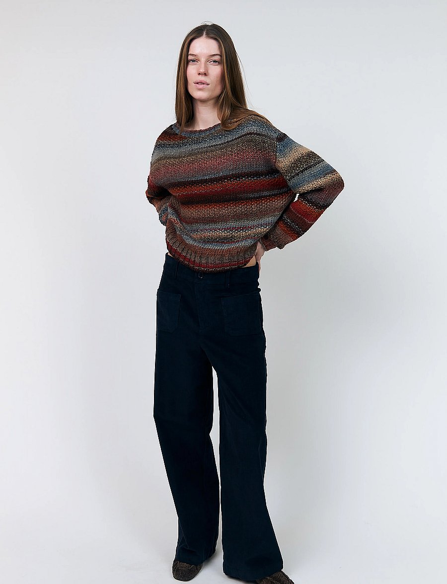 Lollys Laundry - FairhavenLL Knit Jumper - pullover - rust - 0