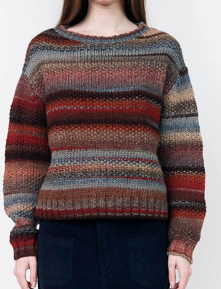 Lollys Laundry - FairhavenLL Knit Jumper - pullover - rust - 4