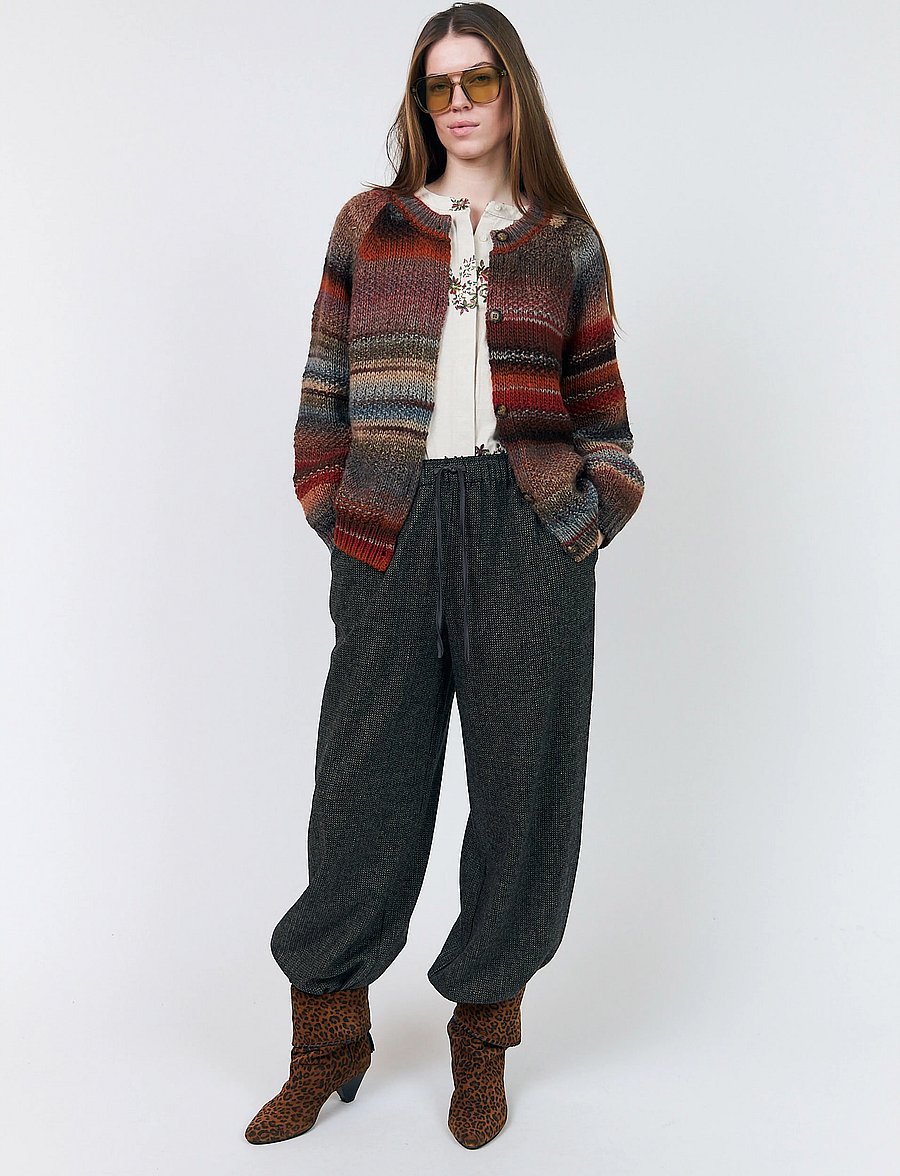 Lollys Laundry - PadovaLL Knit Cardigan - rust - 0