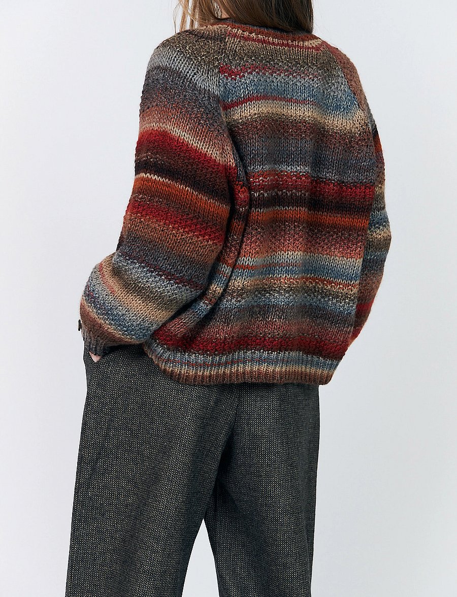 Lollys Laundry - PadovaLL Knit Cardigan - rust - 2