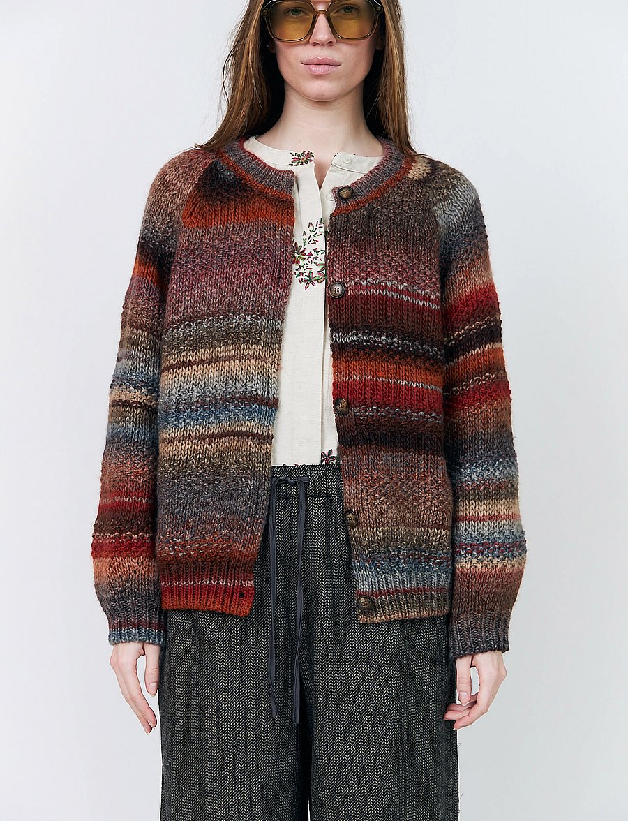 Lollys Laundry - PadovaLL Knit Cardigan - rust - 3