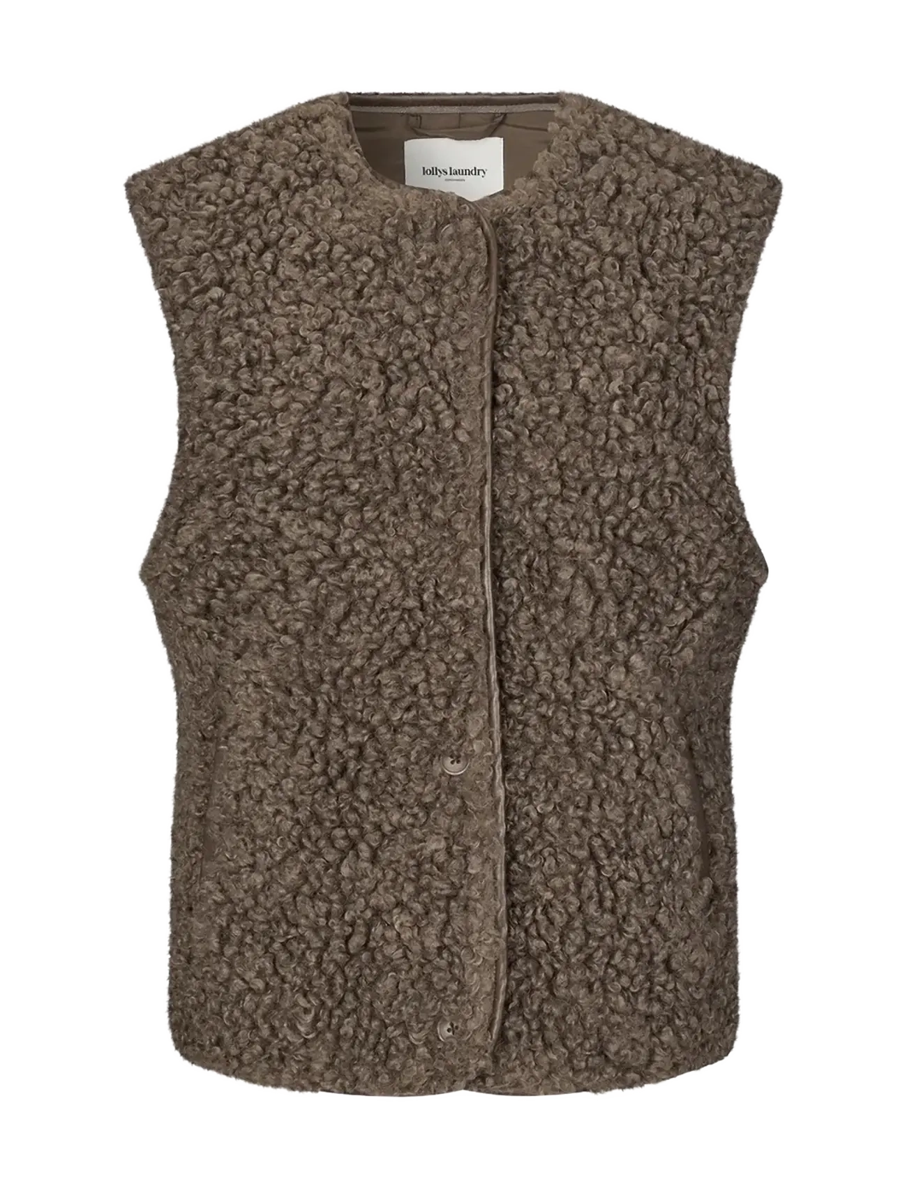 Lollys Laundry VadaLL Vest SL - Lollys Laundry - DARK MOKKA / brown