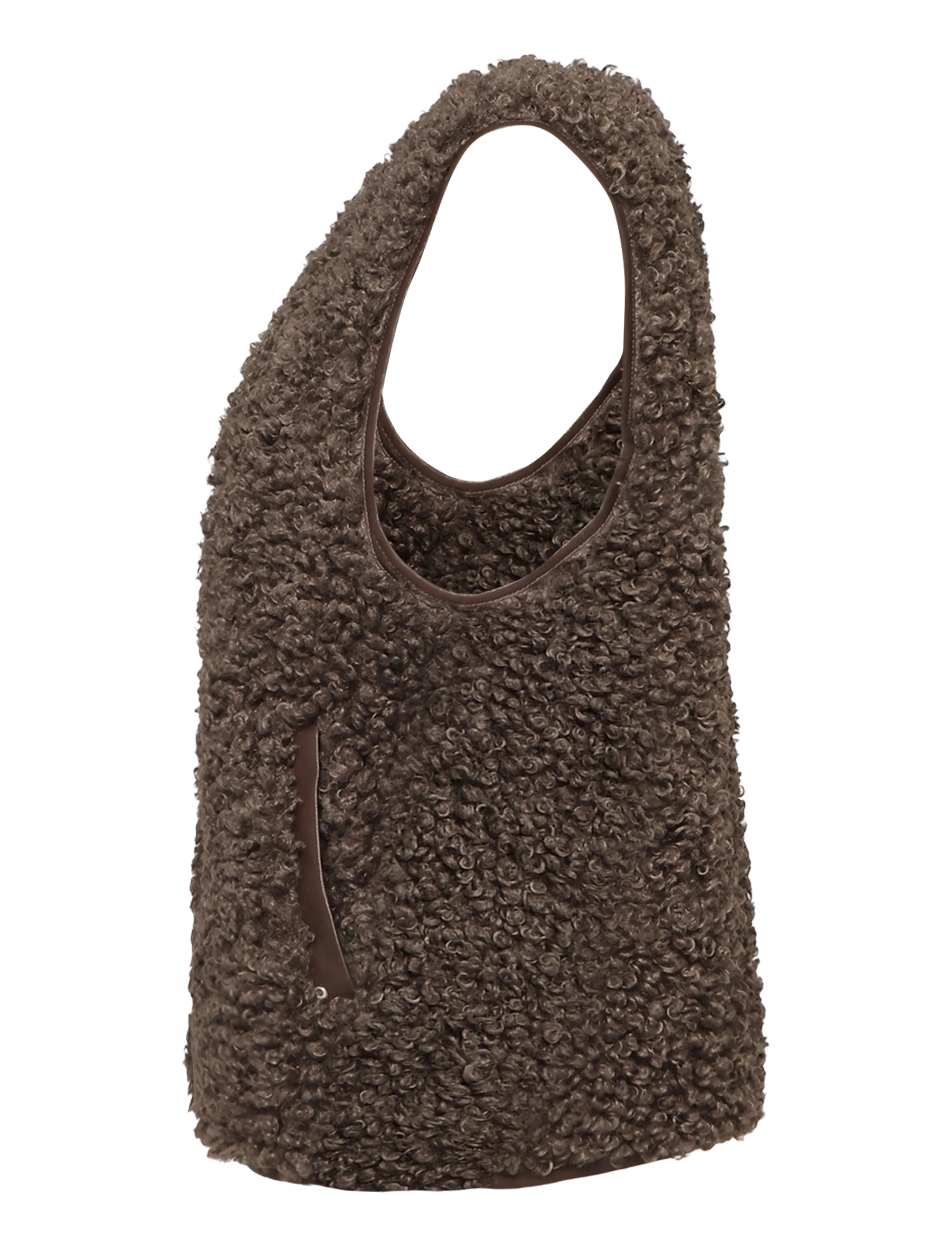 Lollys Laundry - VadaLL Vest SL - fleece- och teddyvästar - dark mokka - 3