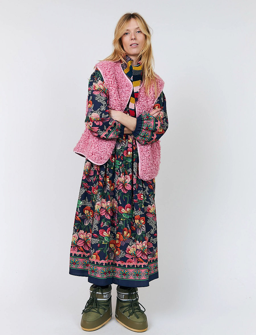 Lollys Laundry - VadaLL Vest SL - fleece- och teddyvästar - pink - 0