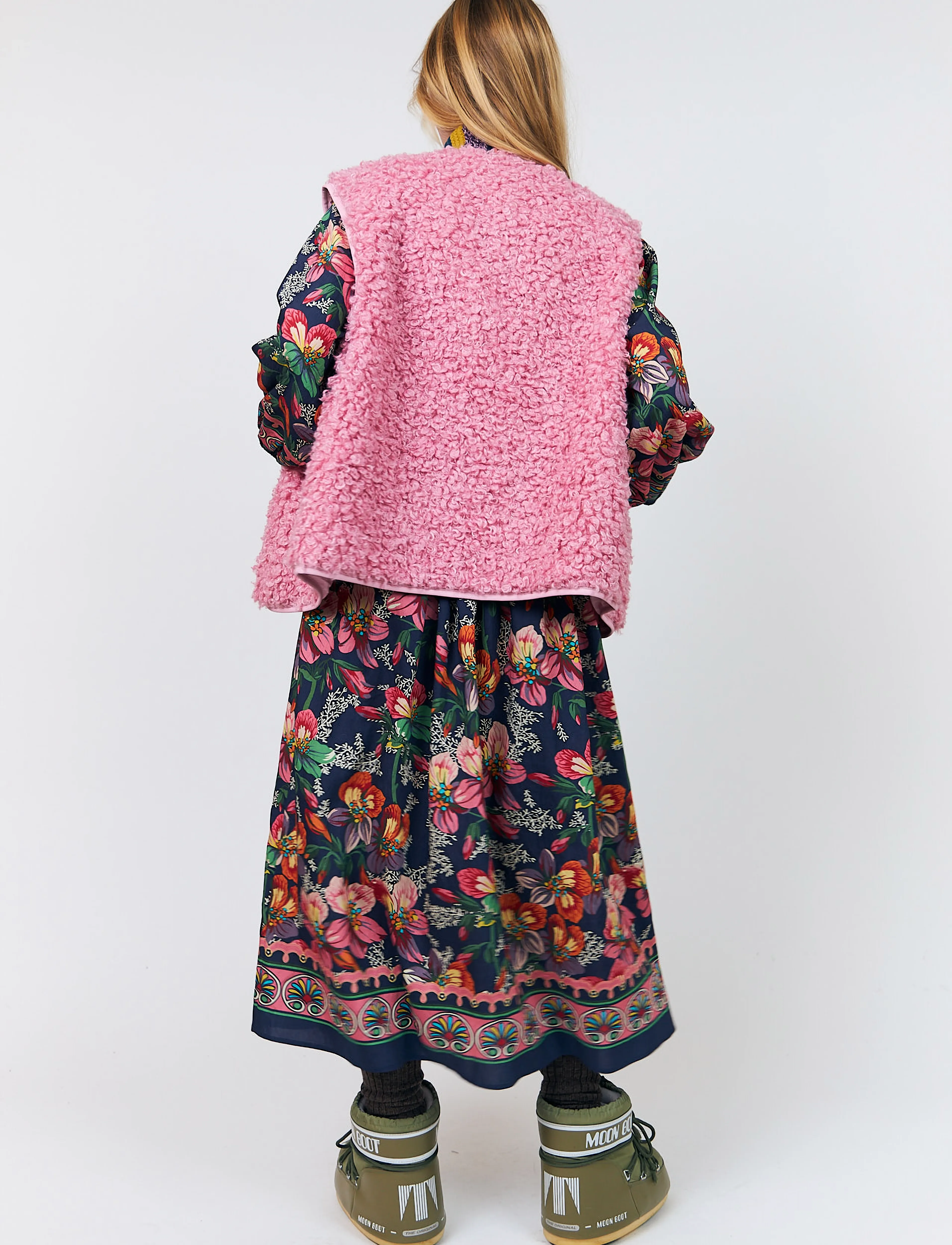 Lollys Laundry - VadaLL Vest SL - fleece- och teddyvästar - pink - 3
