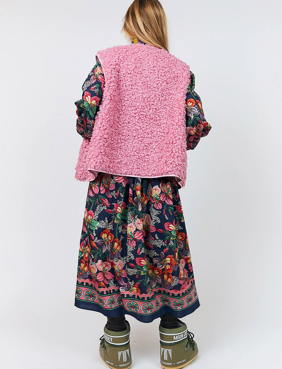 Lollys Laundry - VadaLL Vest SL - fleece- och teddyvästar - pink - 3