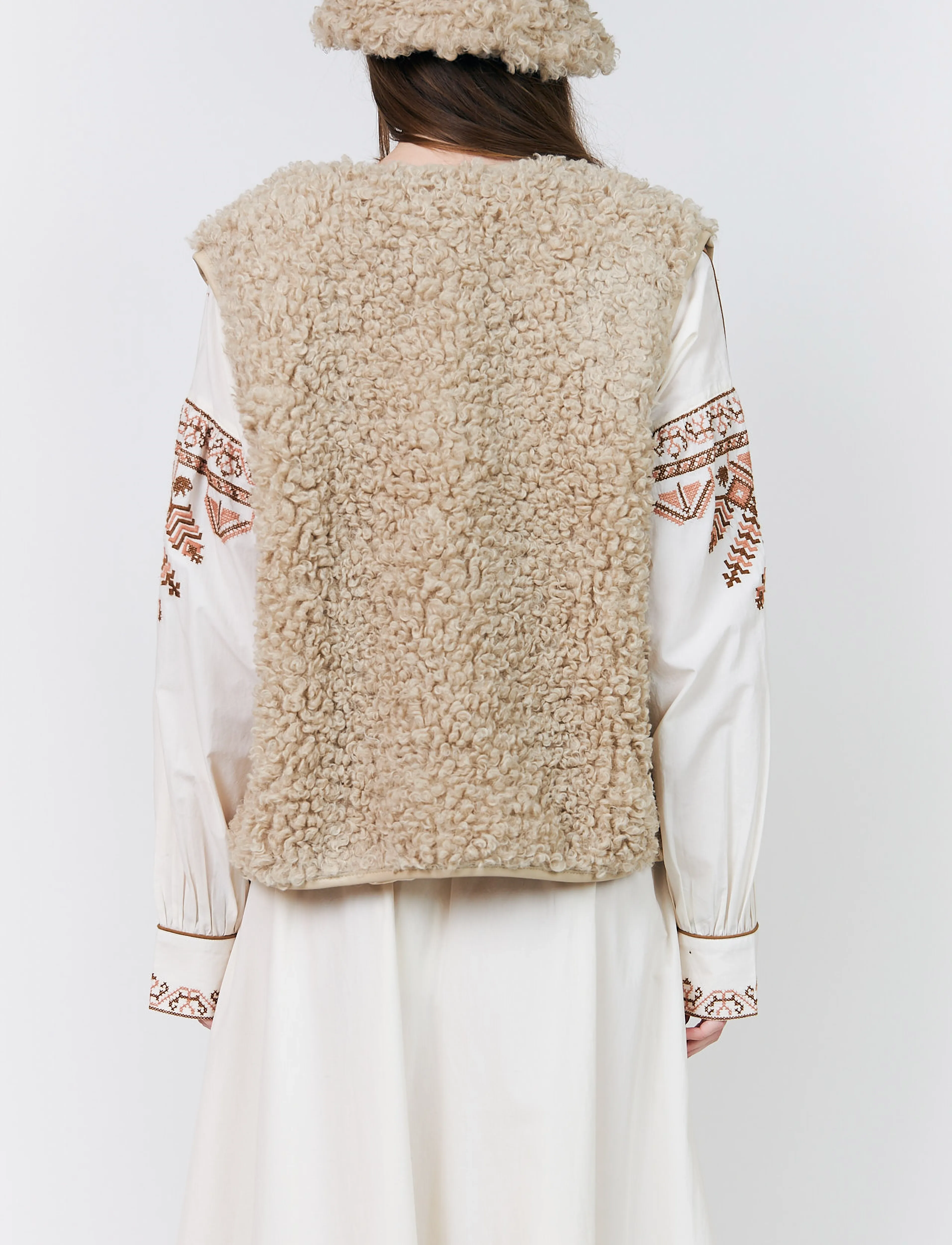 Lollys Laundry - VadaLL Vest SL - fleece- och teddyvästar - sand - 2
