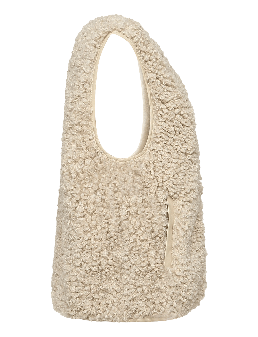 Lollys Laundry - VadaLL Vest SL - teddy-vestid - sand - 4