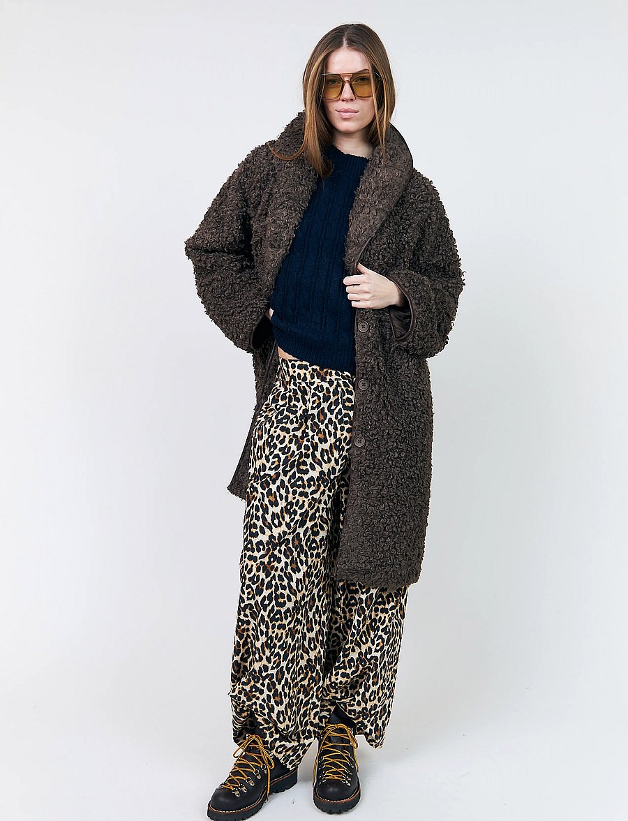 Lollys Laundry - DooLL Jacket LS - kappor - dark mokka - 0