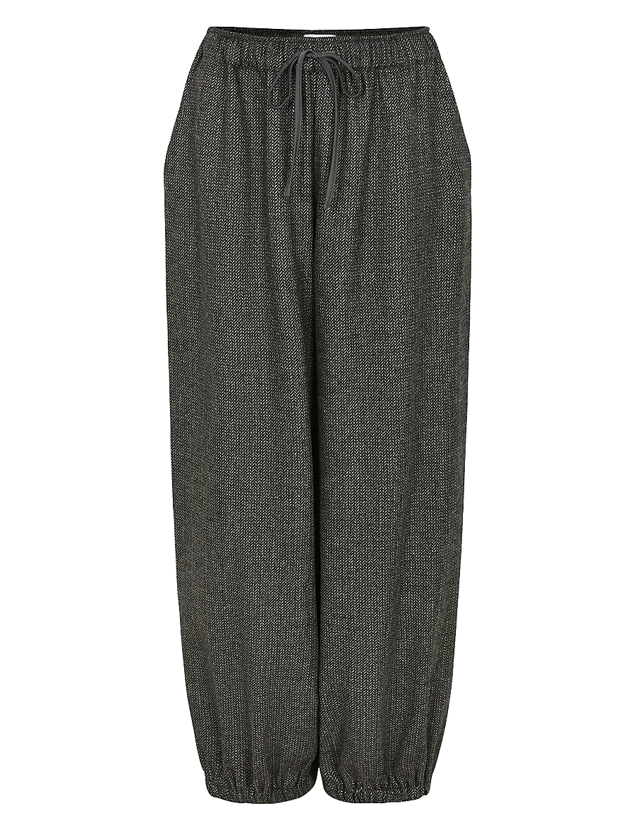 Lollys Laundry - PiperLL Pants - barrelbyxor - dark mokka - 1