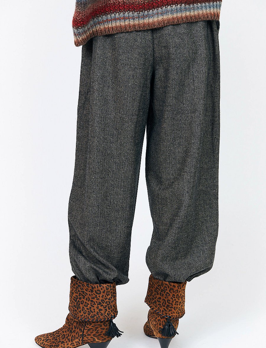 Lollys Laundry - PiperLL Pants - barrelbyxor - dark mokka - 4