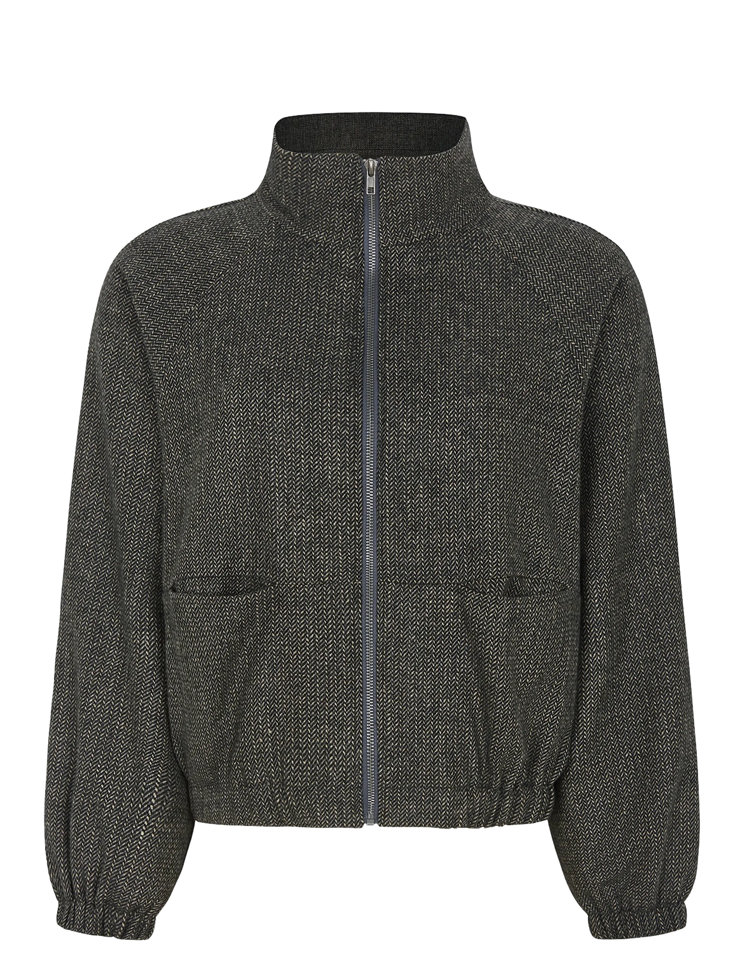 Lollys Laundry MaeLL Jacket LS - Spring jackets - DARK MOKKA / brown