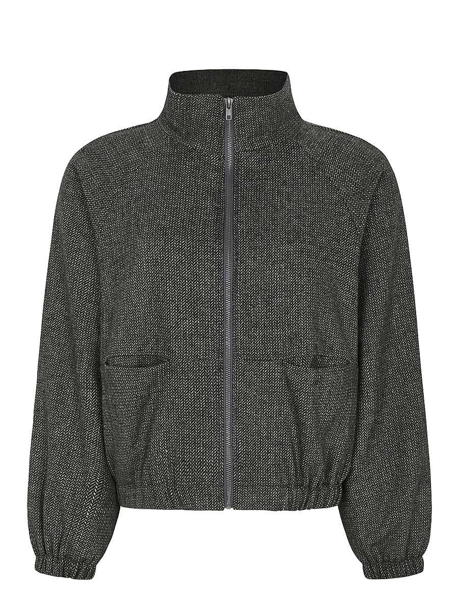Lollys Laundry - MaeLL Jacket LS - forårsjakker - dark mokka - 0