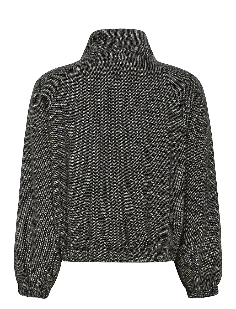 Lollys Laundry - MaeLL Jacket LS - forårsjakker - dark mokka - 1