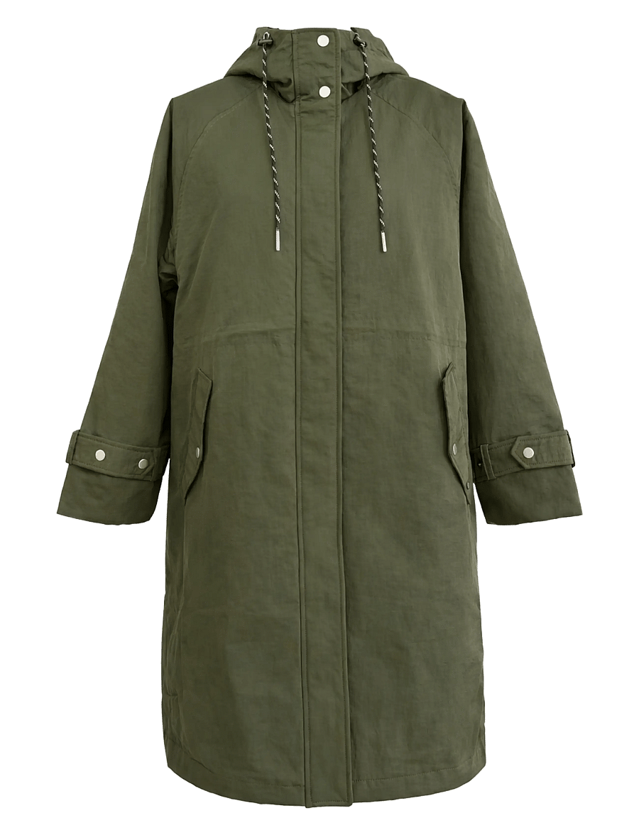 Lollys Laundry - SheaLL Coat Long LS - talvejoped - dark green - 1