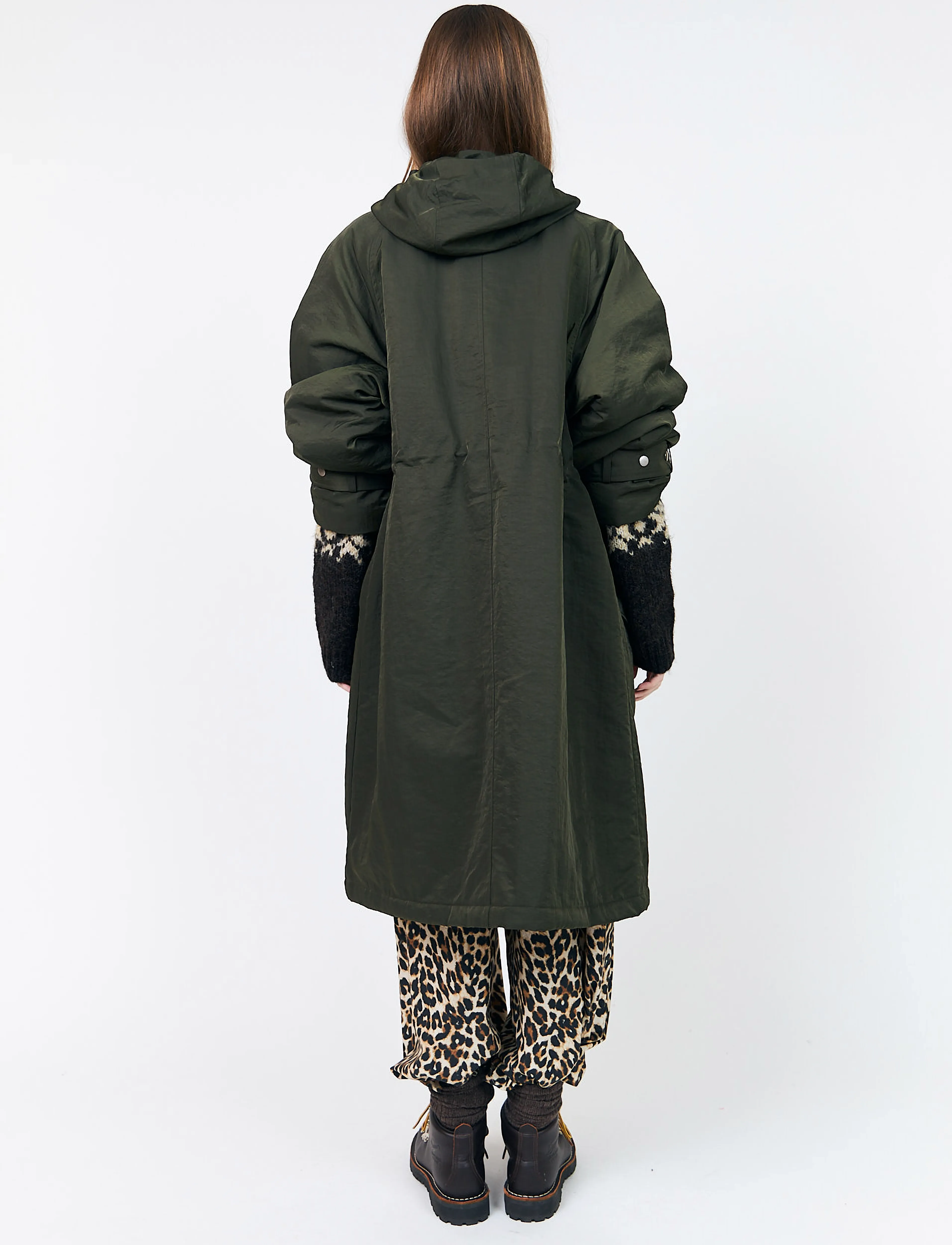 Lollys Laundry - SheaLL Coat Long LS - winter jackets - dark green - 3