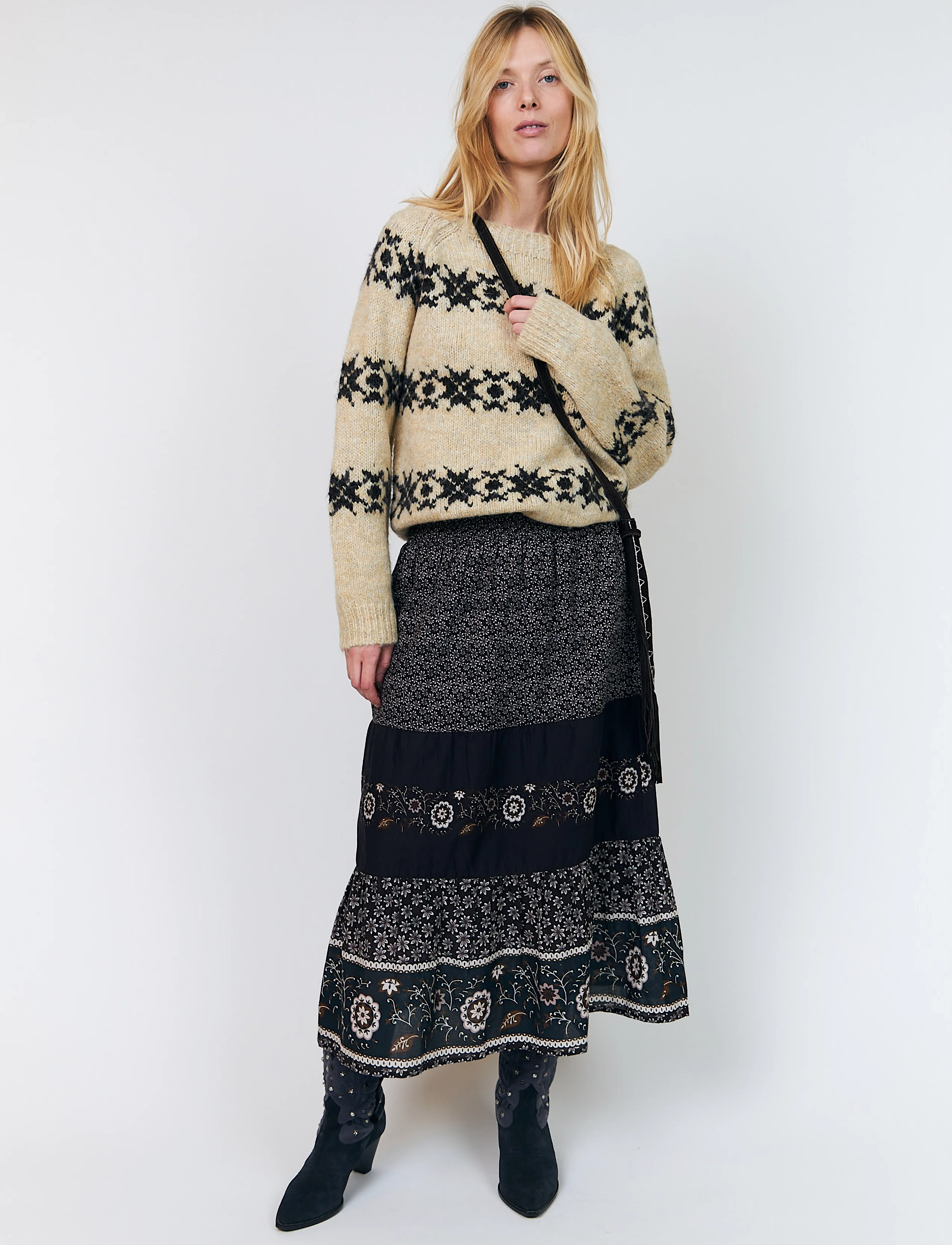 Lattiell Knit Ls