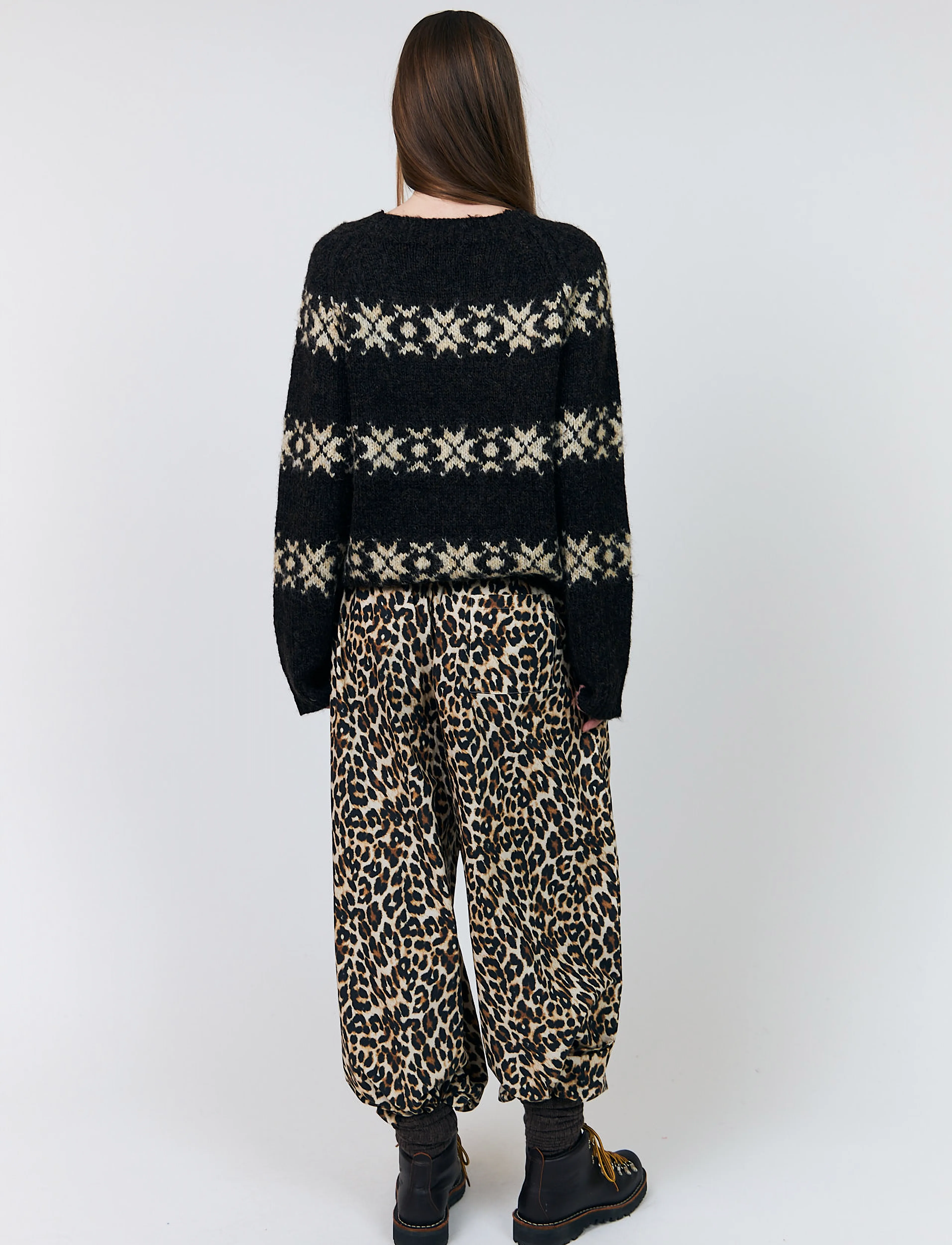 Lollys Laundry - LattieLL Knit LS - dark mokka - 3