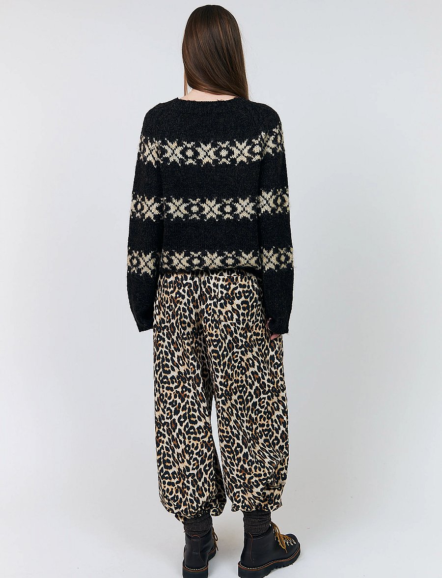 Lollys Laundry - LattieLL Knit LS - dark mokka - 3