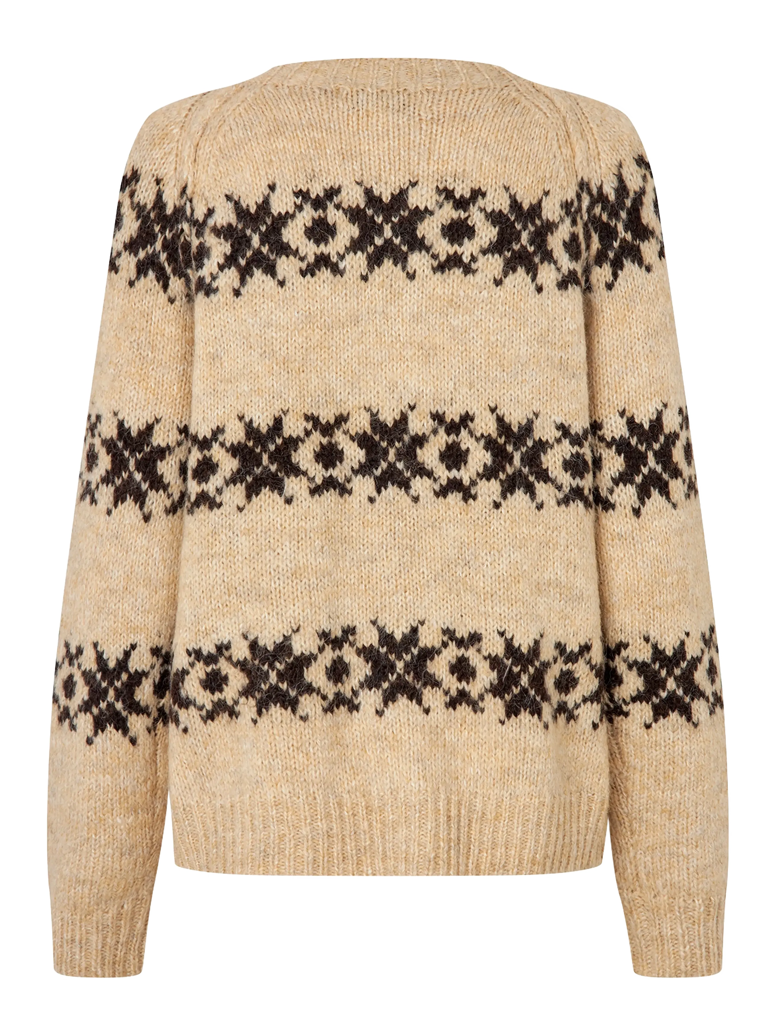 Lollys Laundry - PadovaLL Cardigan Knit LS - koftor - creme - 2