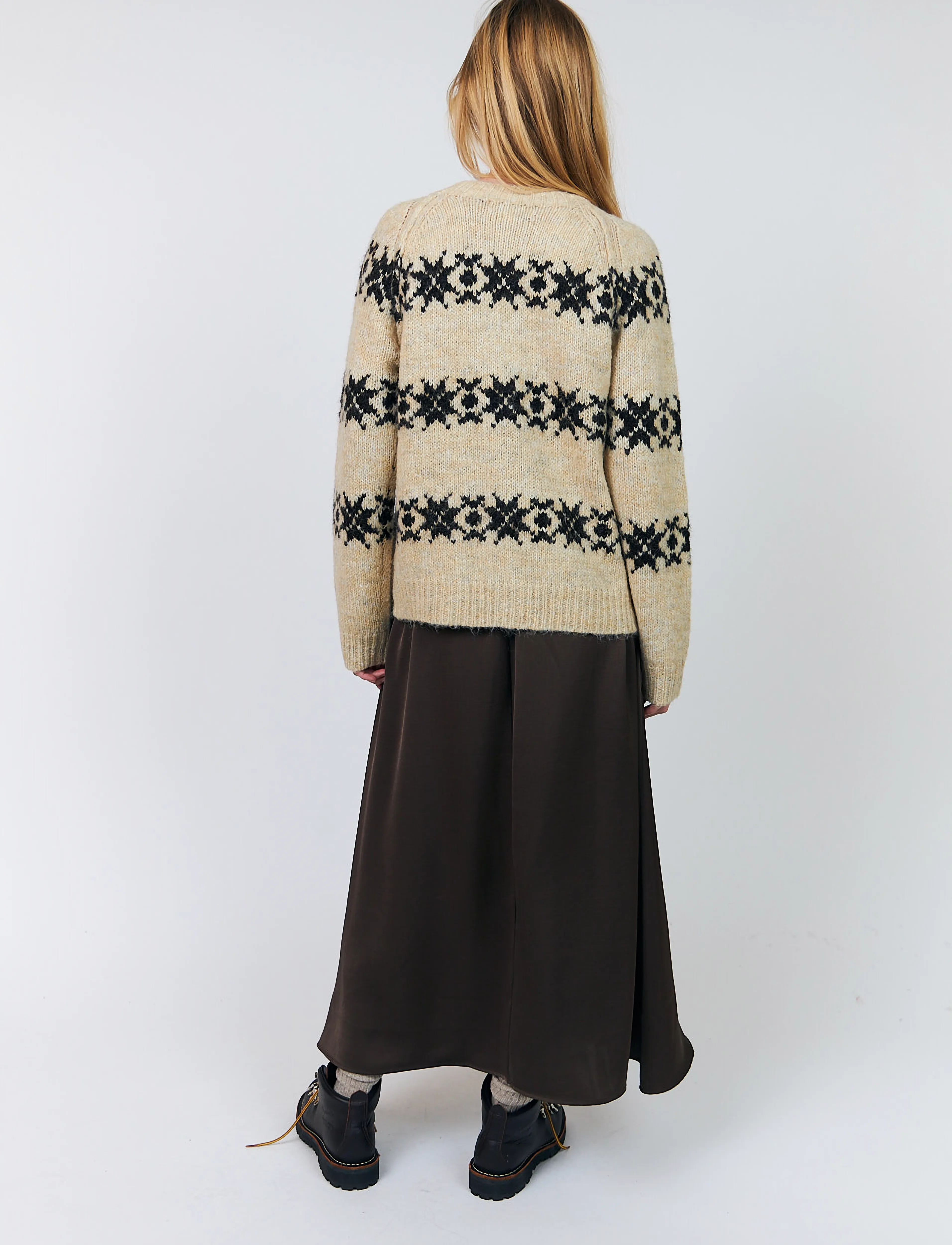 Lollys Laundry - PadovaLL Cardigan Knit LS - koftor - creme - 3