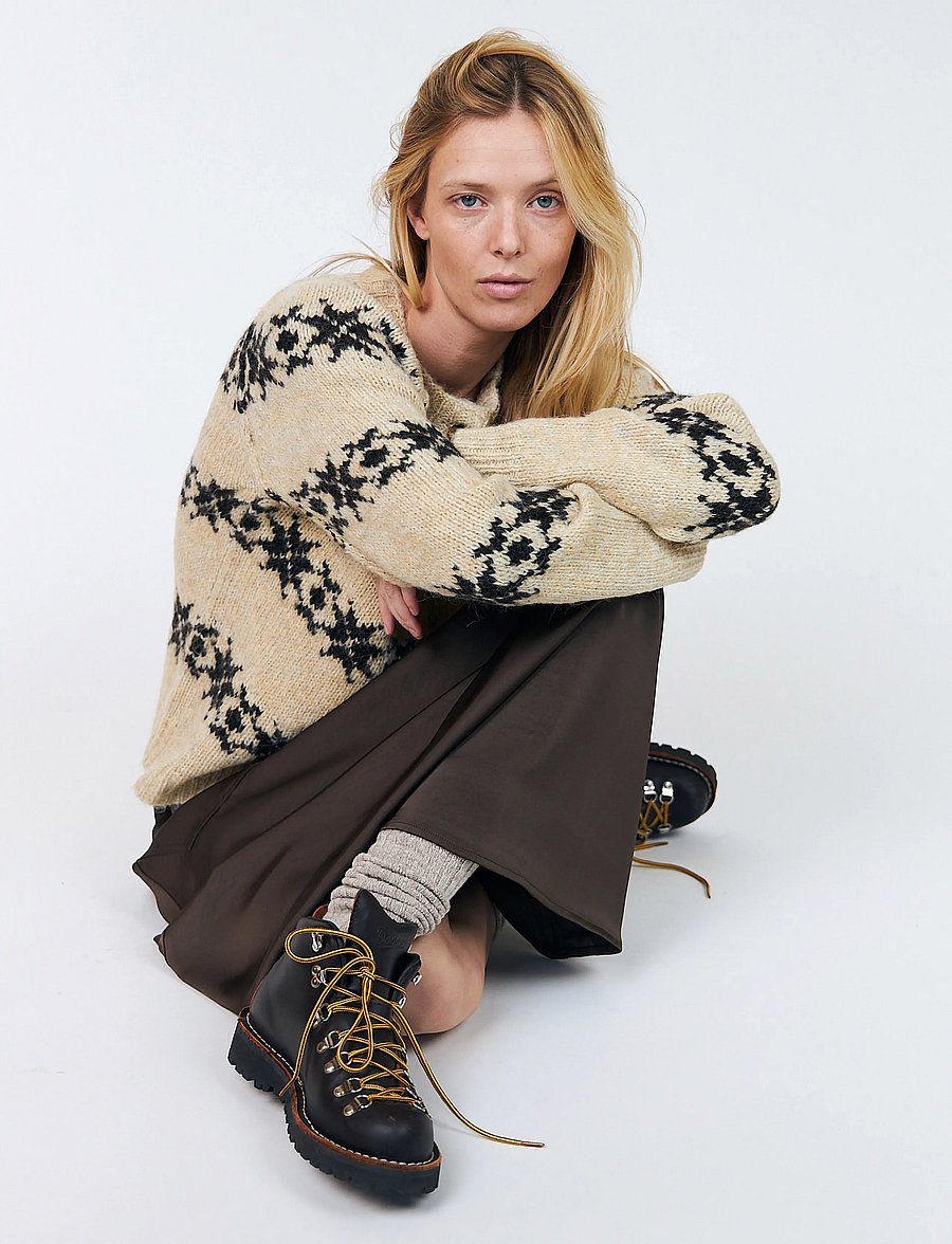 Lollys Laundry - PadovaLL Cardigan Knit LS - koftor - creme - 4
