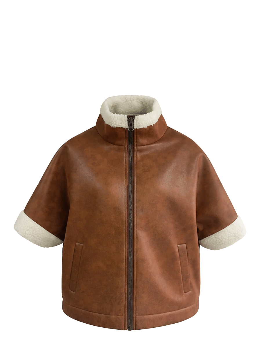 Lollys Laundry - SamaLL Coat SL - frühlingsjacken - brown - 1