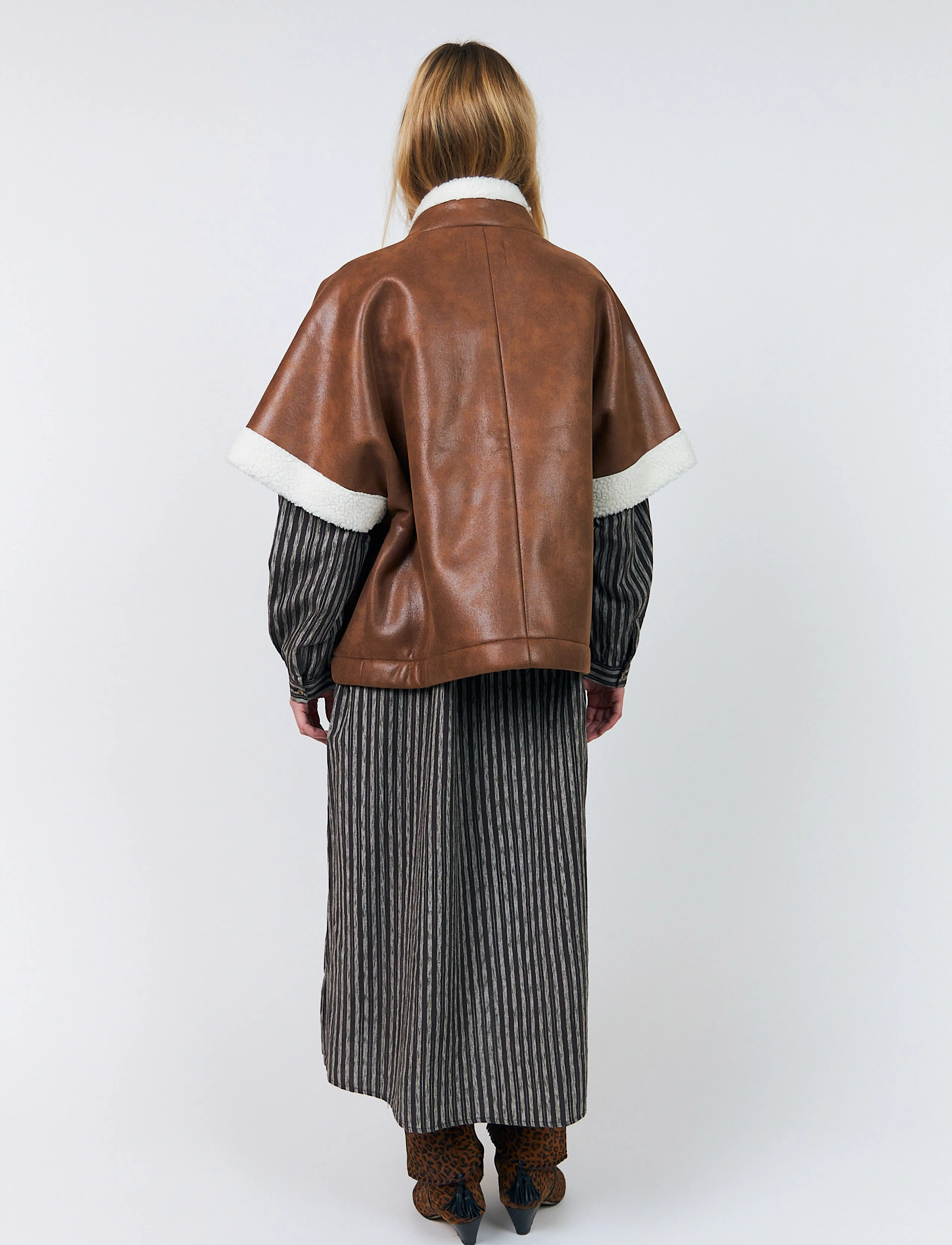 Lollys Laundry - SamaLL Coat SL - spring jackets - brown - 3