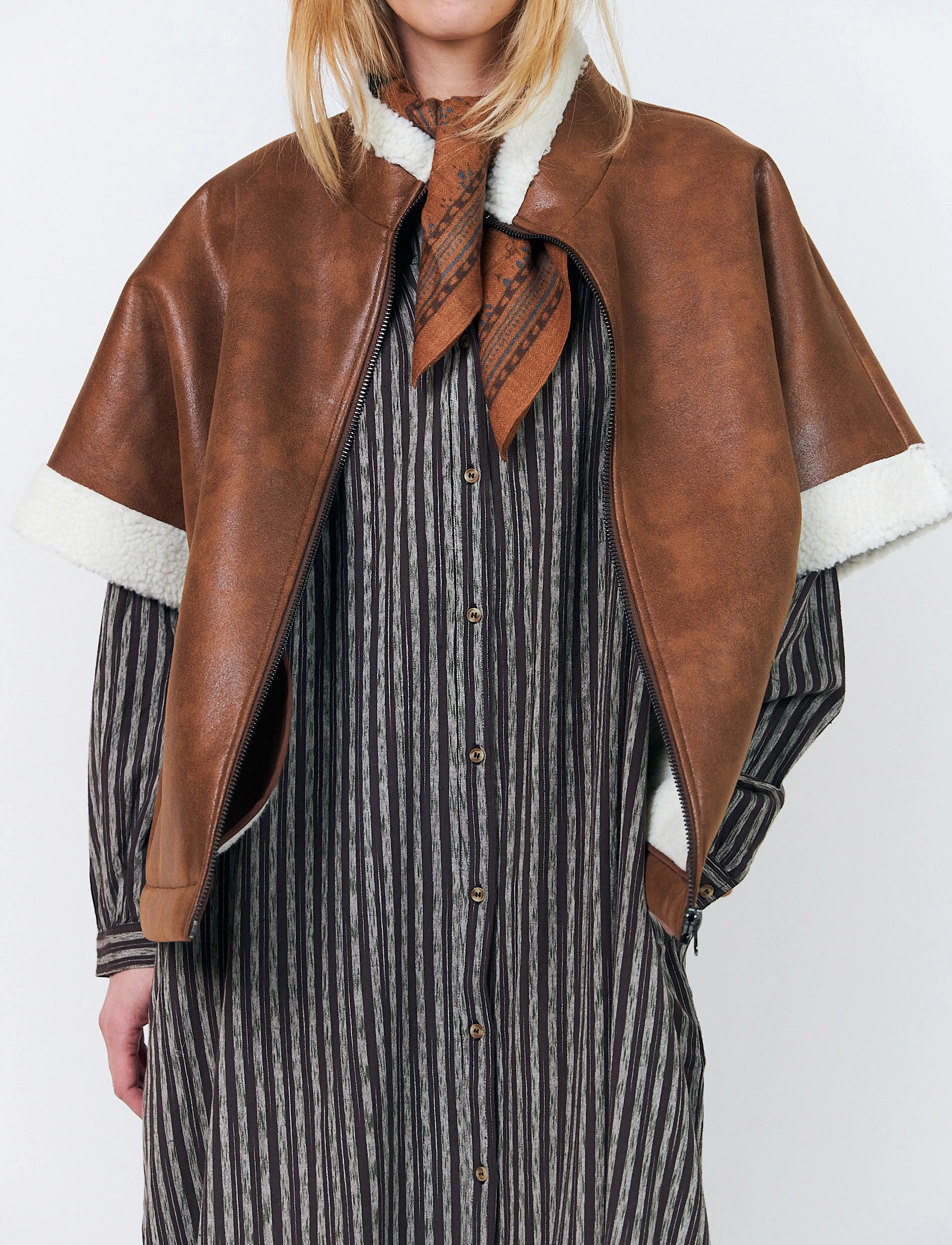 Lollys Laundry - SamaLL Coat SL - spring jackets - brown - 4