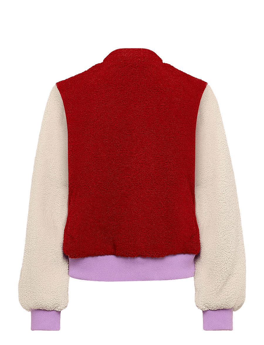 Lollys Laundry - LuaLL Short Jacket LS - frühlingsjacken - red - 1